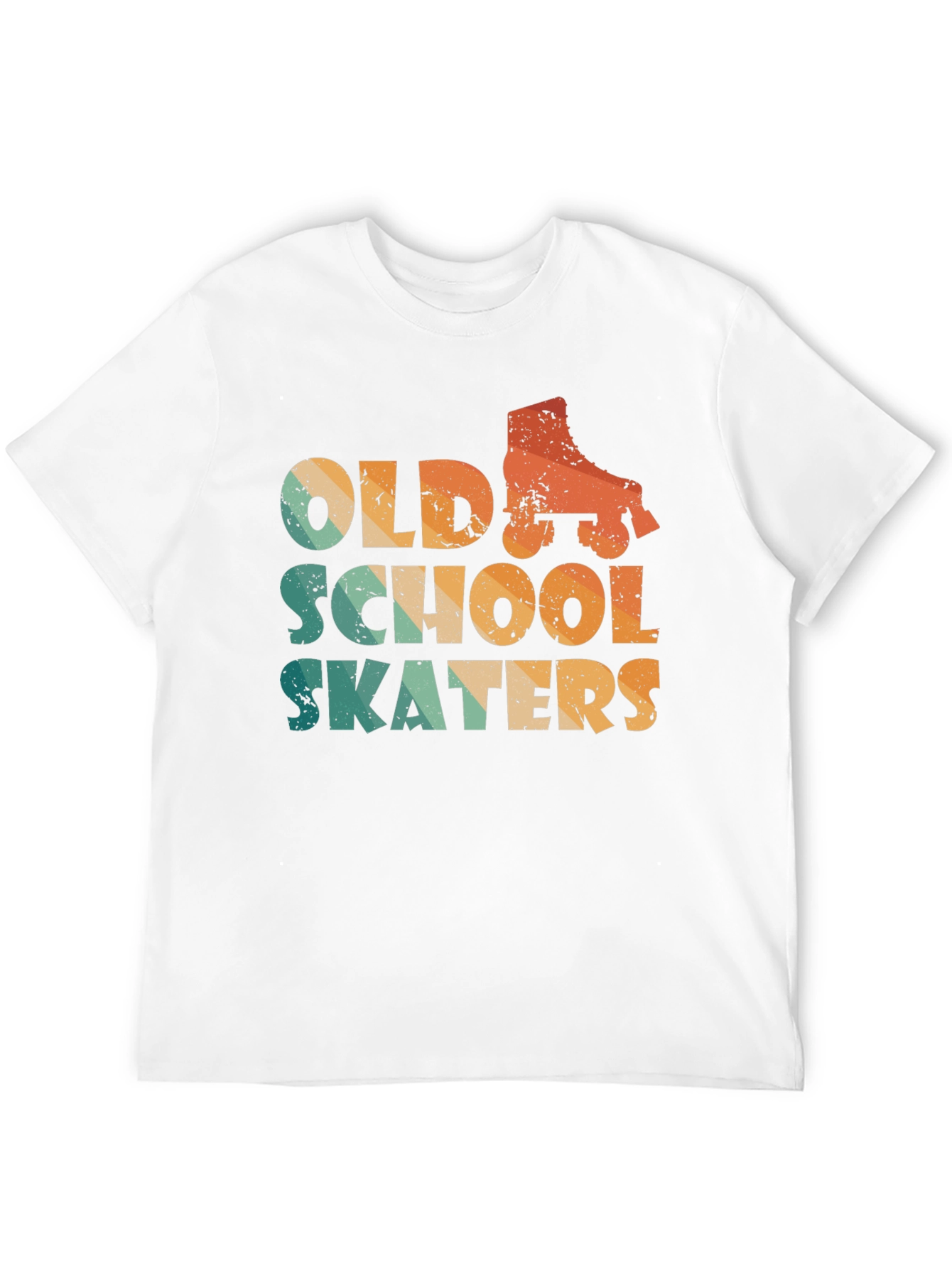 Black Vintage Old School Skaters T-Shirt view 12
