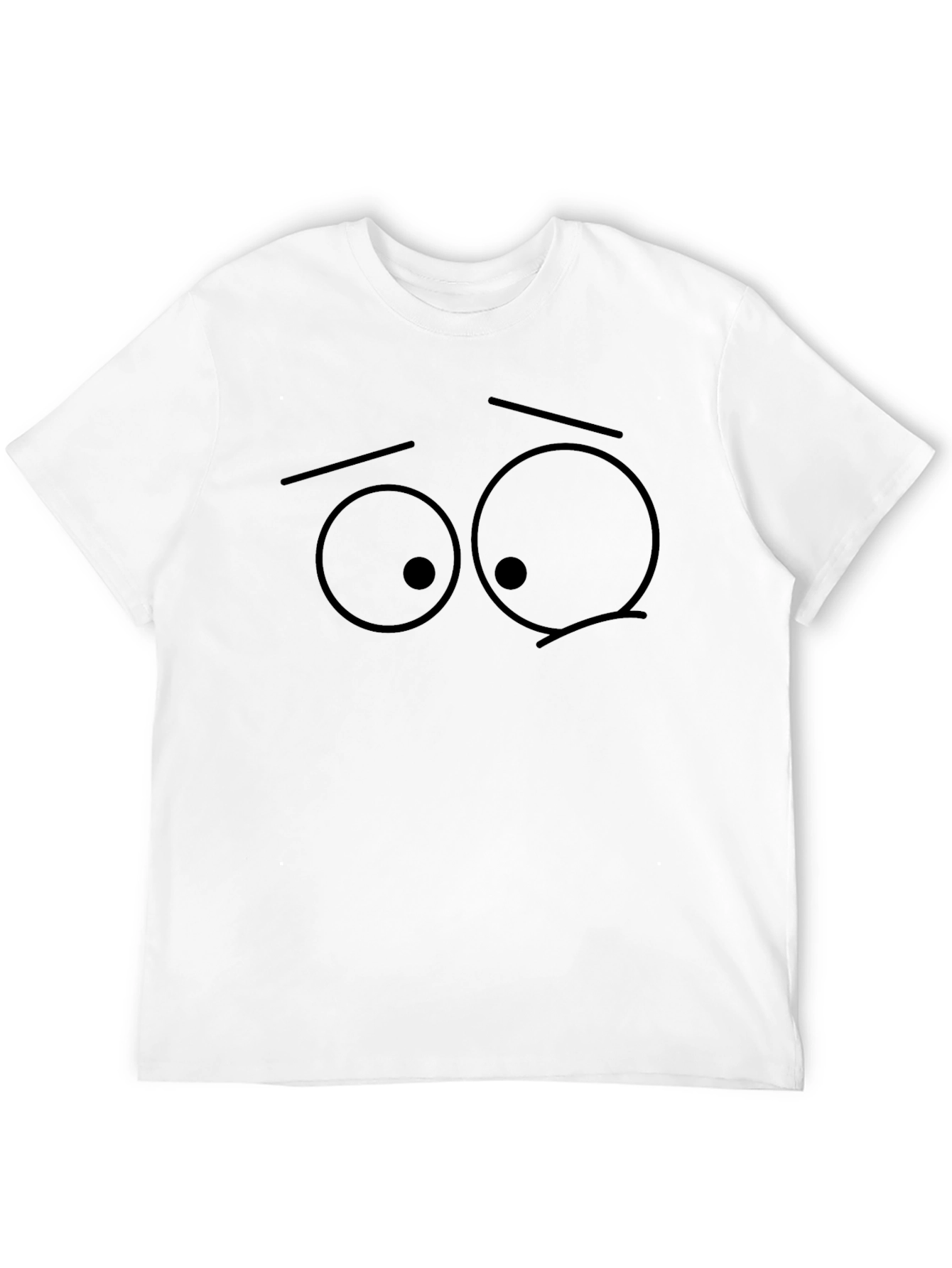 Black Expressive Eye Graphic T-Shirt - Soft Cotton Blend view 12