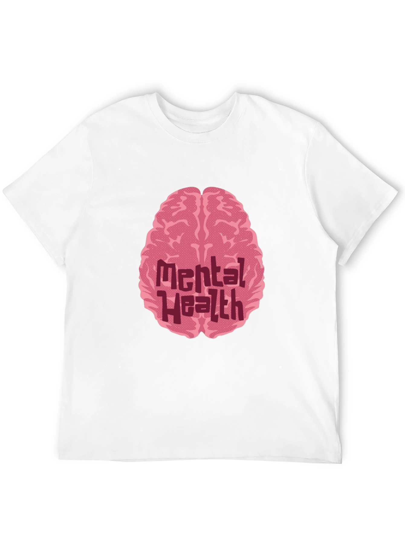 Black Mental Health Brain Graphic Tee - Stylish Awareness T-Shirt view 12