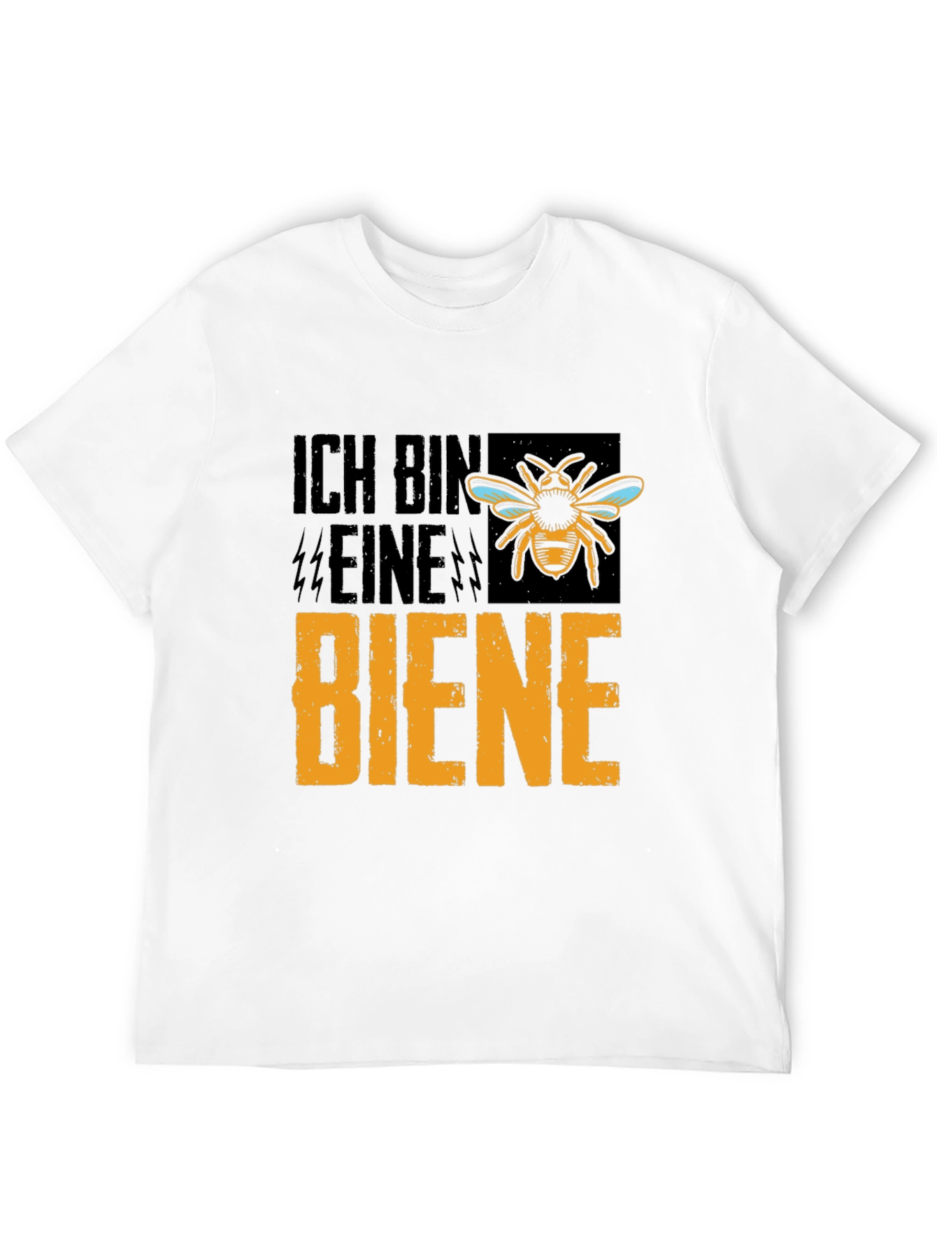 Black Ich Bin Eine Biene T-Shirt - Funny Bee Keeper Tee view 12