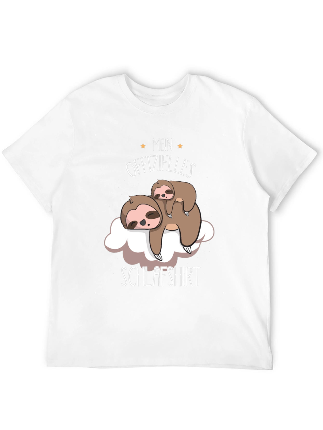 Black Funny Sloth Sleeping Shirt - Mein Offizielles Schlafshirt view 12