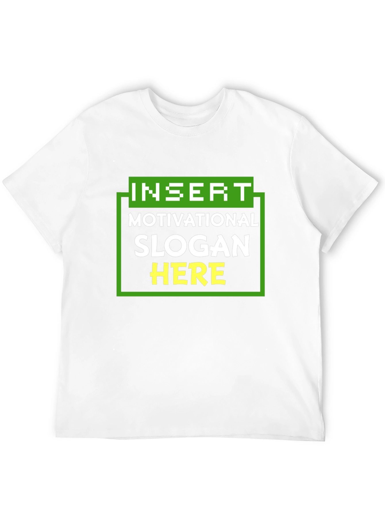 Black Motivational Slogan T-Shirt - Black view 12