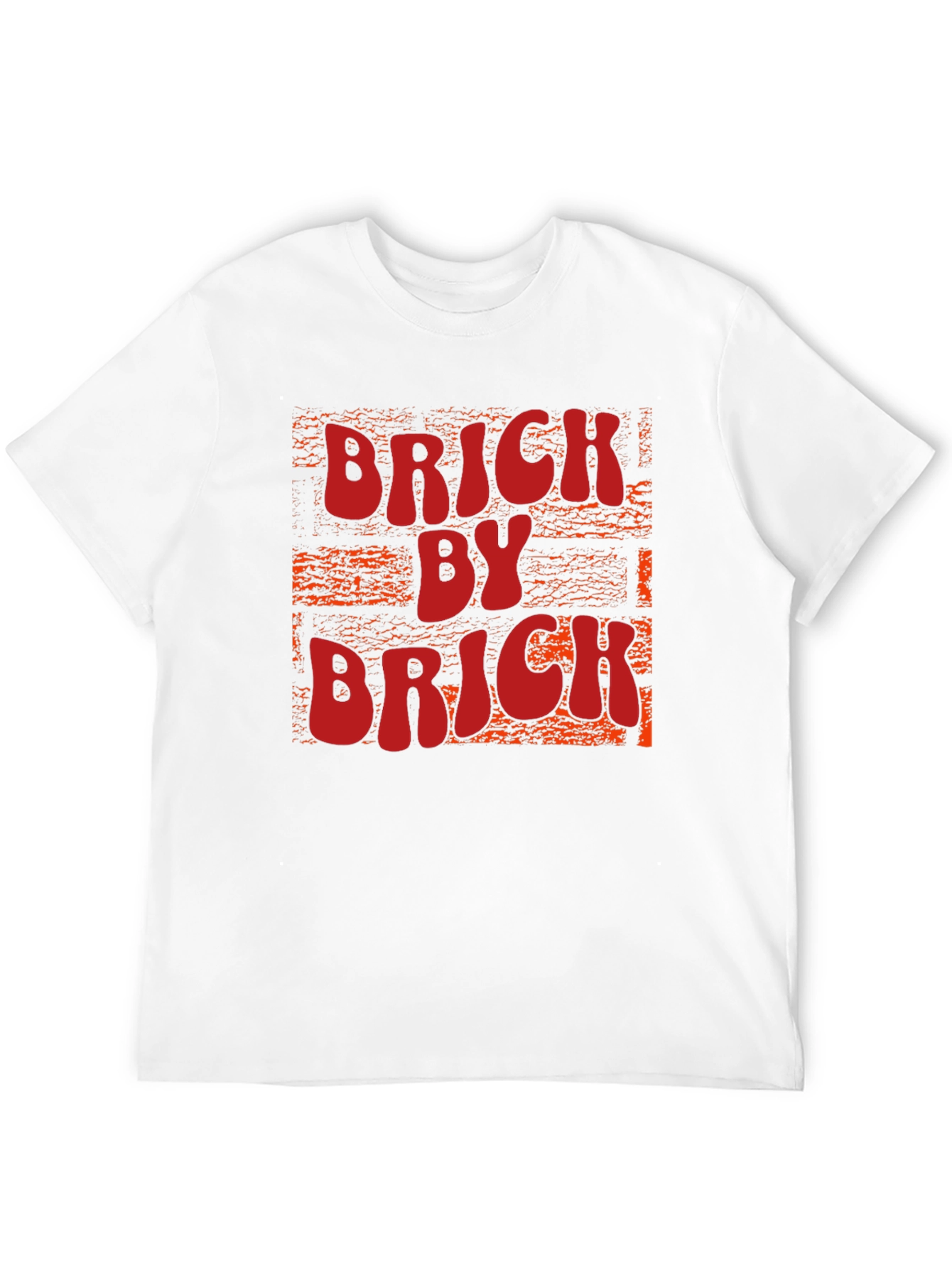 Black Brick By Brick Graphic Tee - Black view 12