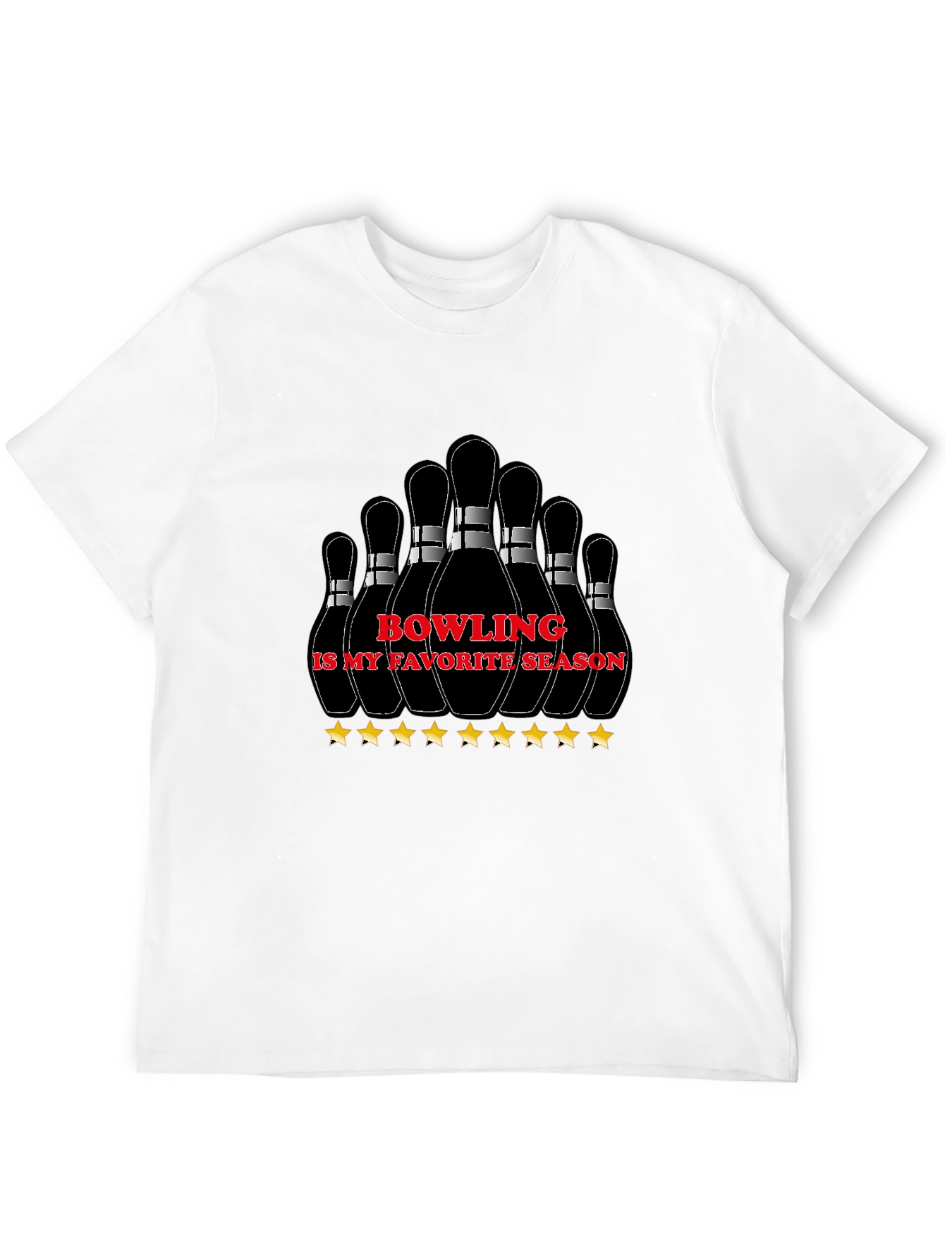 Black Bowling Season Graphic Tee view 12