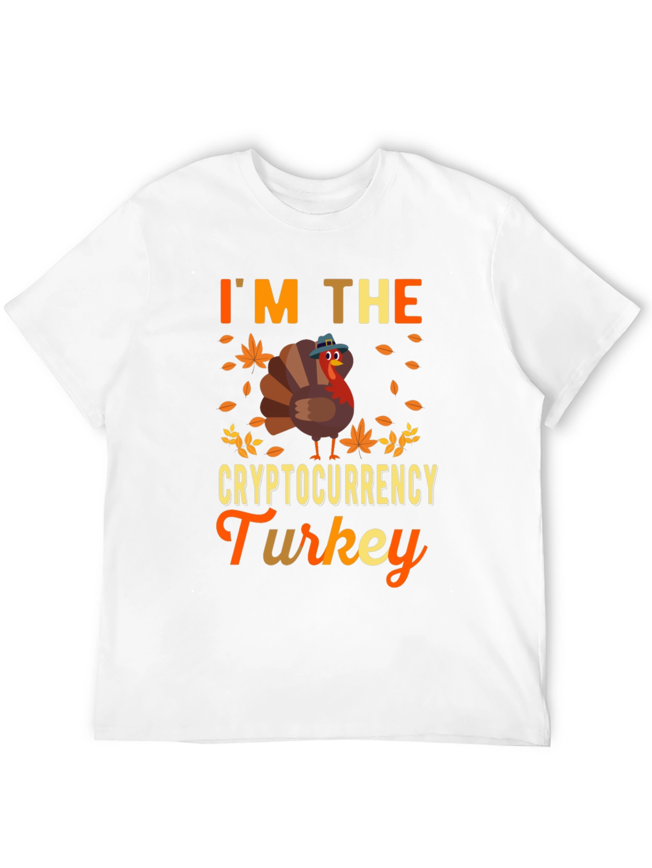 Black Cryptocurrency Turkey T-Shirt view 12
