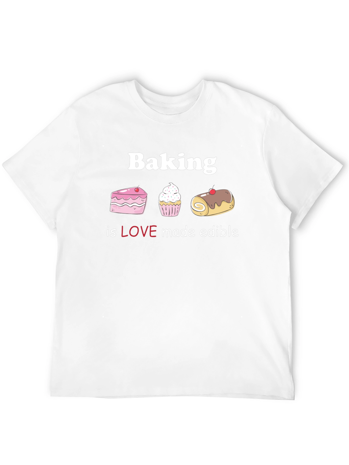 Black Baking is Love Made Edible T-Shirt view 12