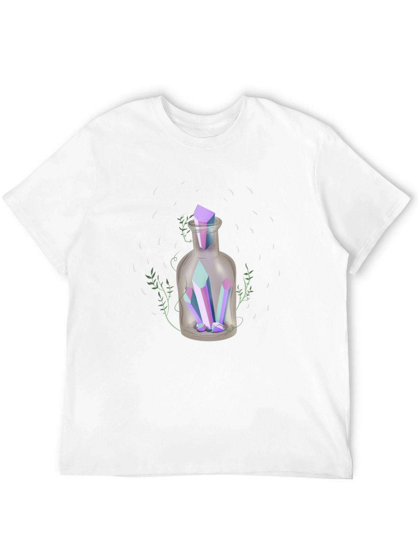 Black Mystic Crystal Bottle T-Shirt view 12