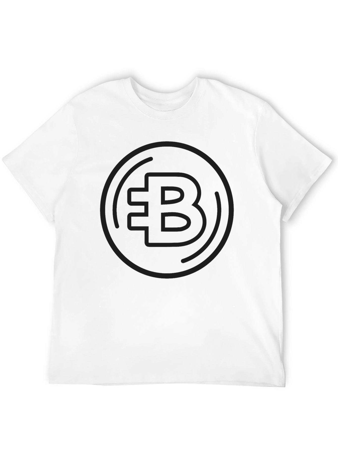 Black Black Logo Graphic T-Shirt - Men's Casual Tee view 12