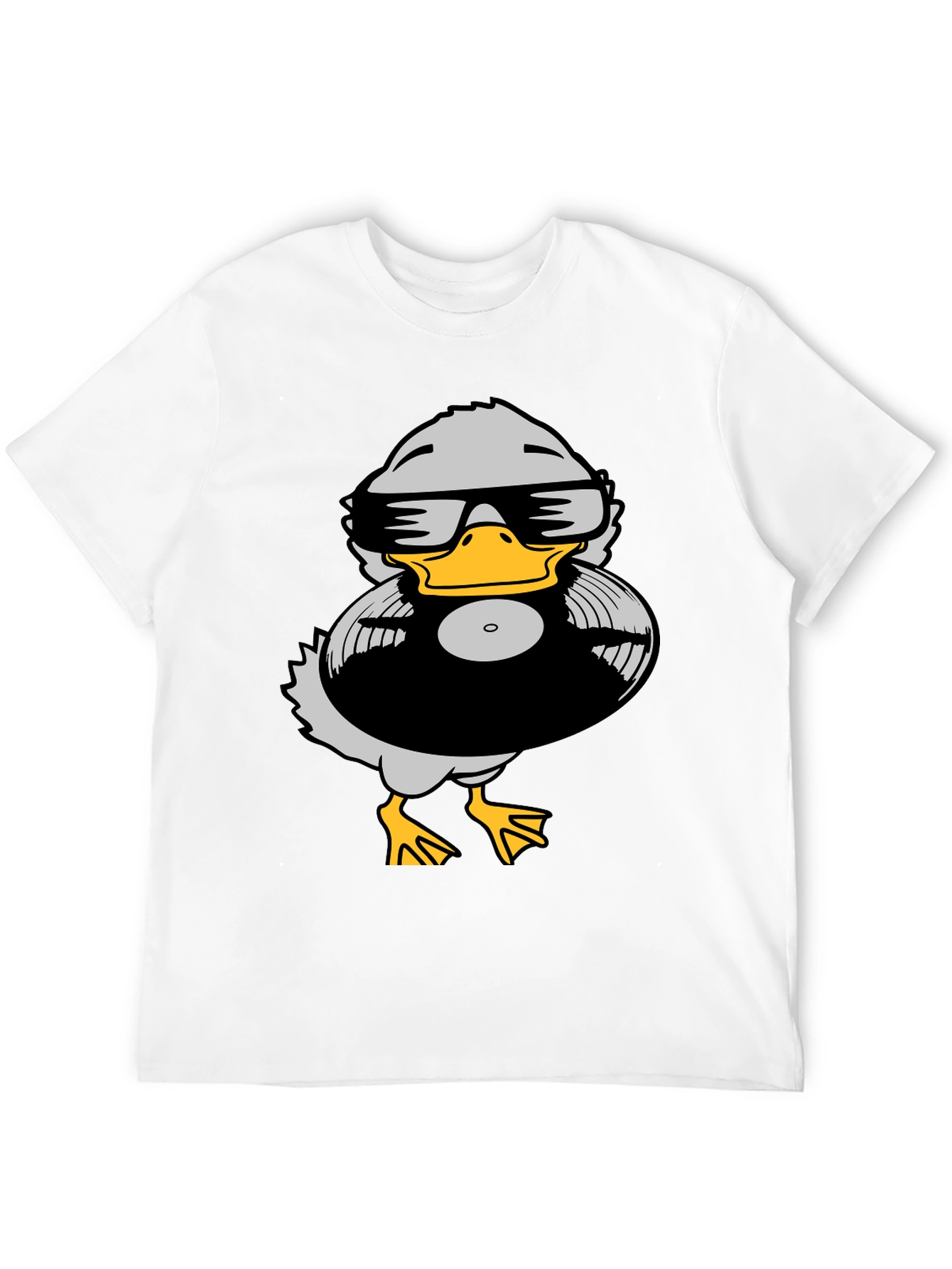 Black Duck DJ Graphic Tee - Black view 12
