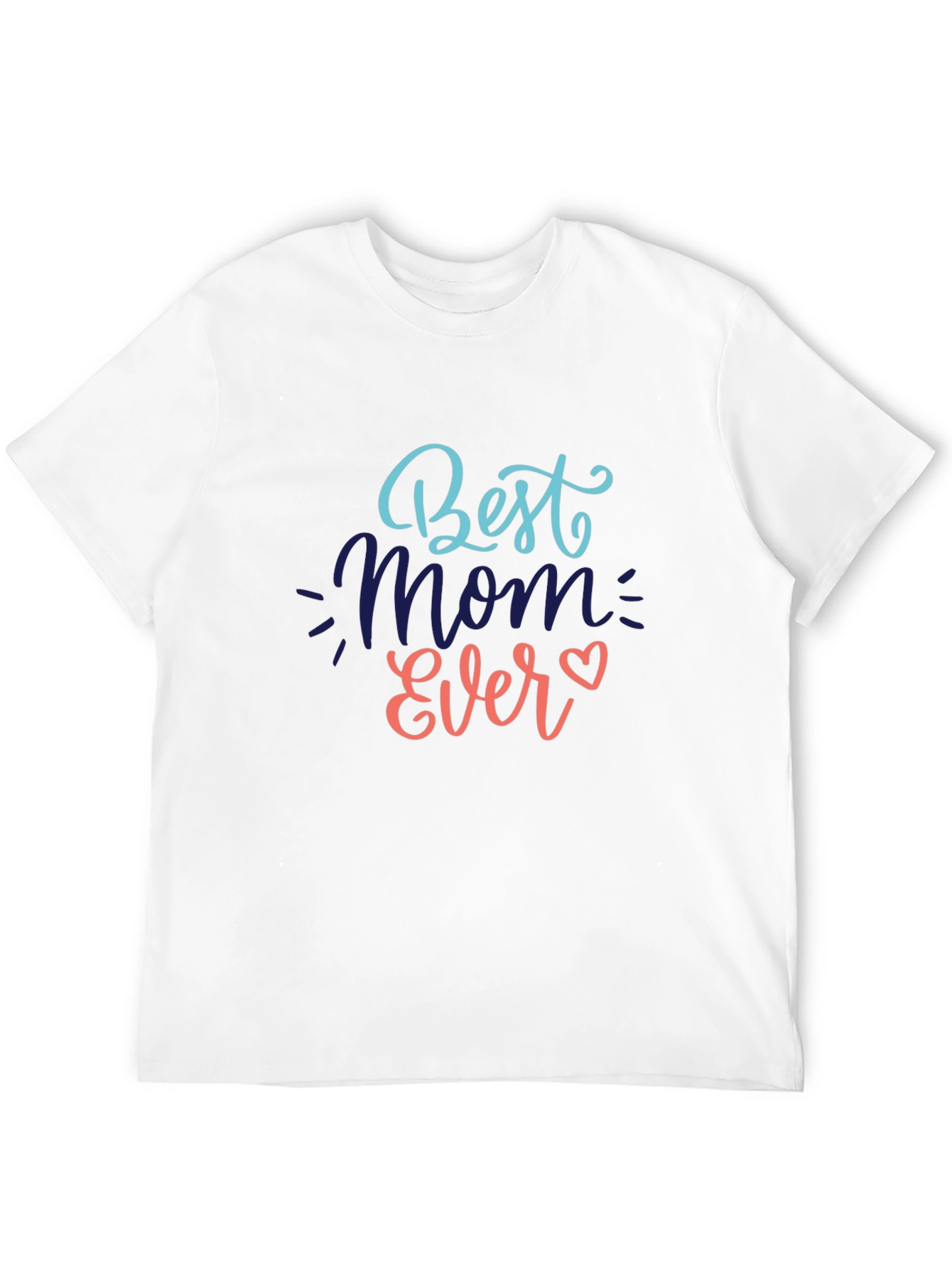 Black Best Mom Ever Graphic T-Shirt view 12