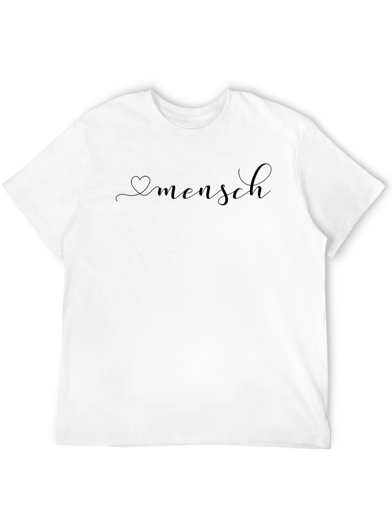 Black Heart Mensch Black T-Shirt view 12