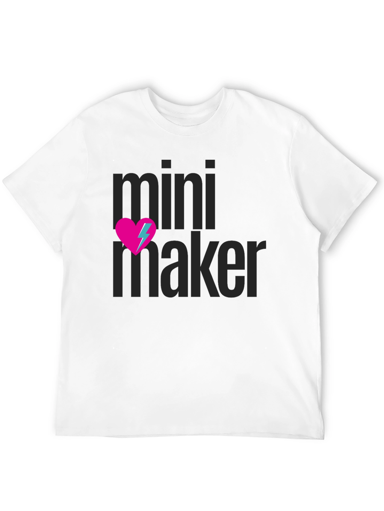 Black Mini Maker Graphic T-Shirt view 12