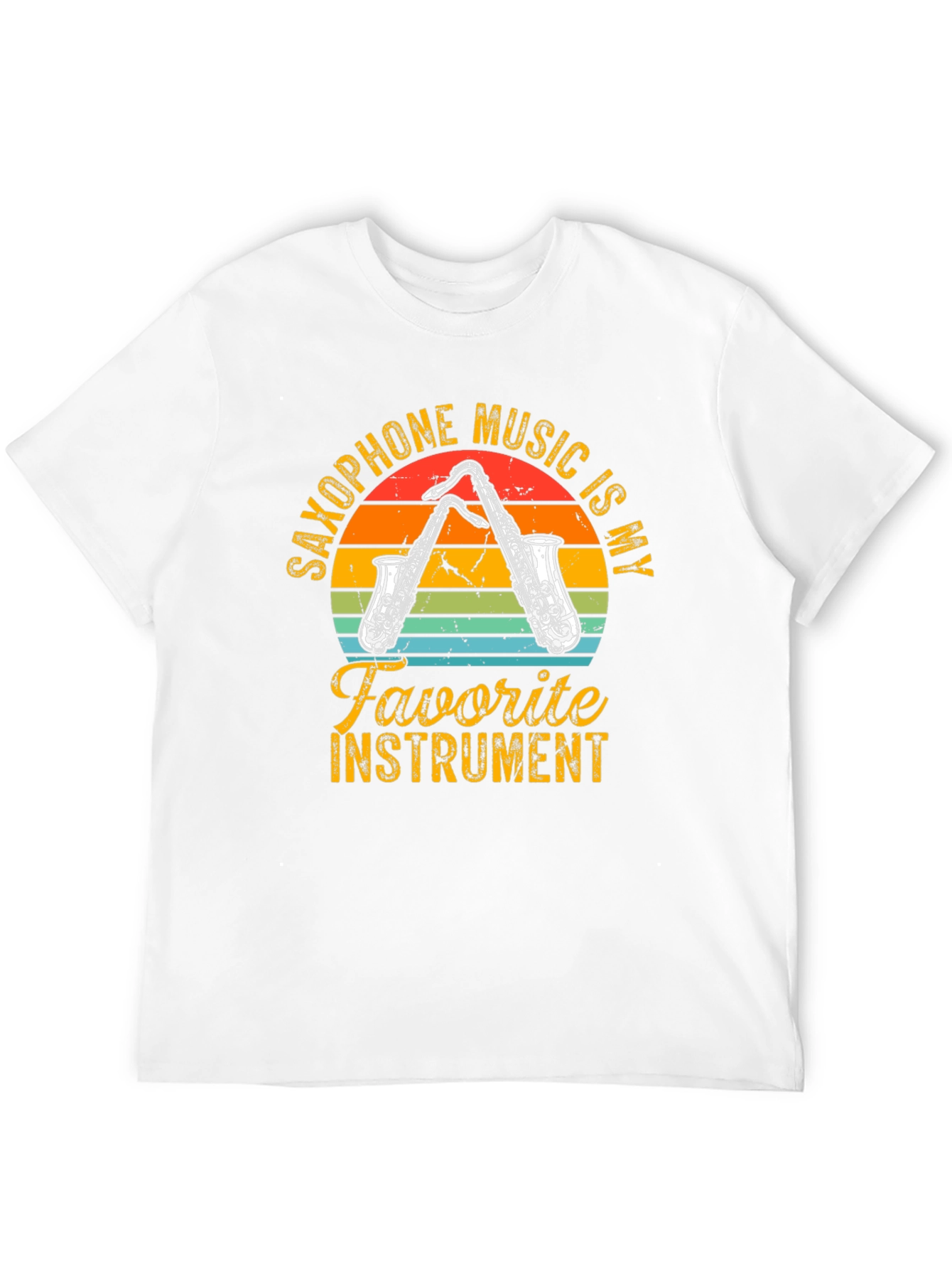 Saxophone Music Is My Favorite Instrument T-Shirt - 12