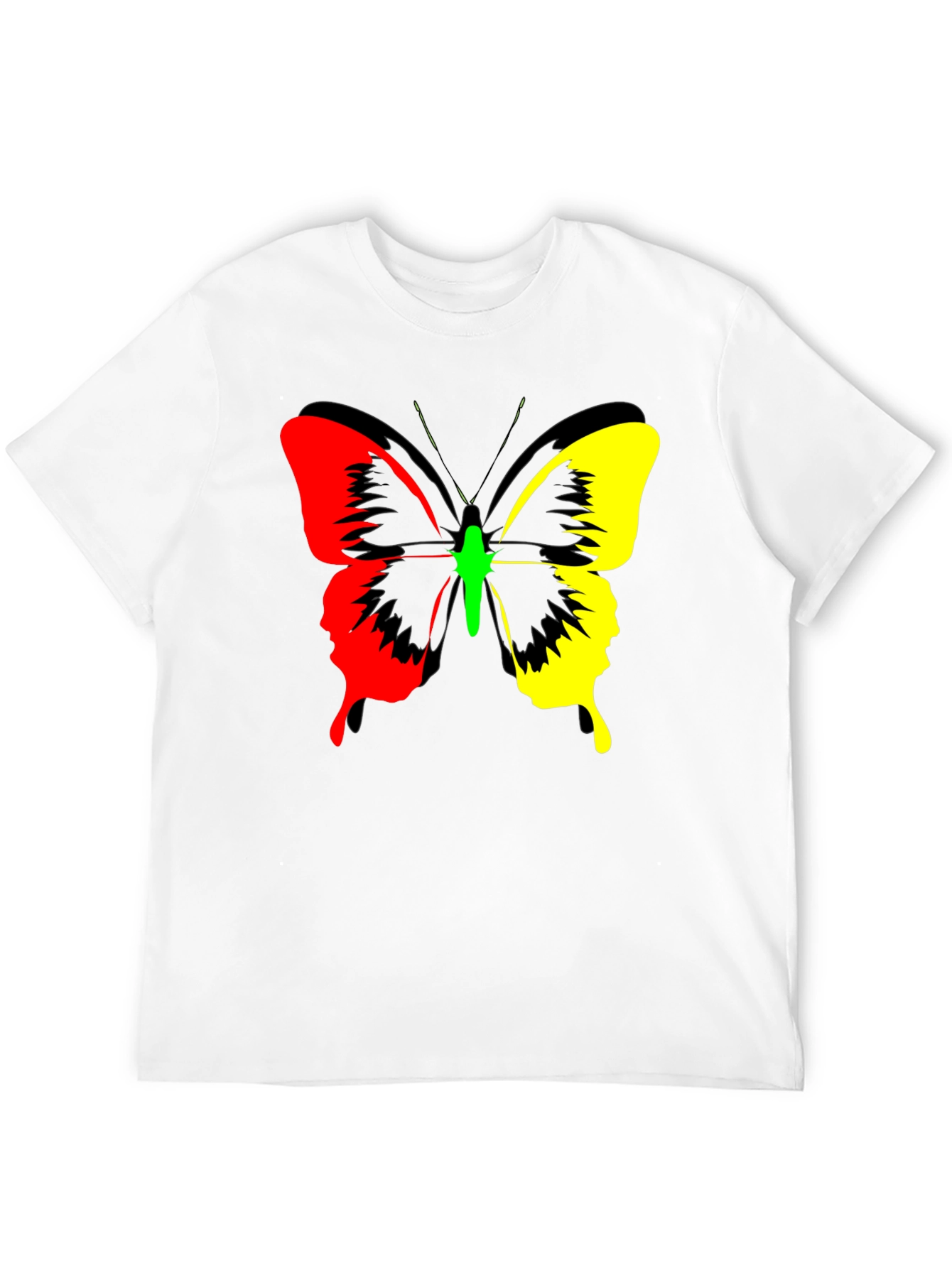 Black Butterfly Graphic Print Tee - Bold Fashion view 12