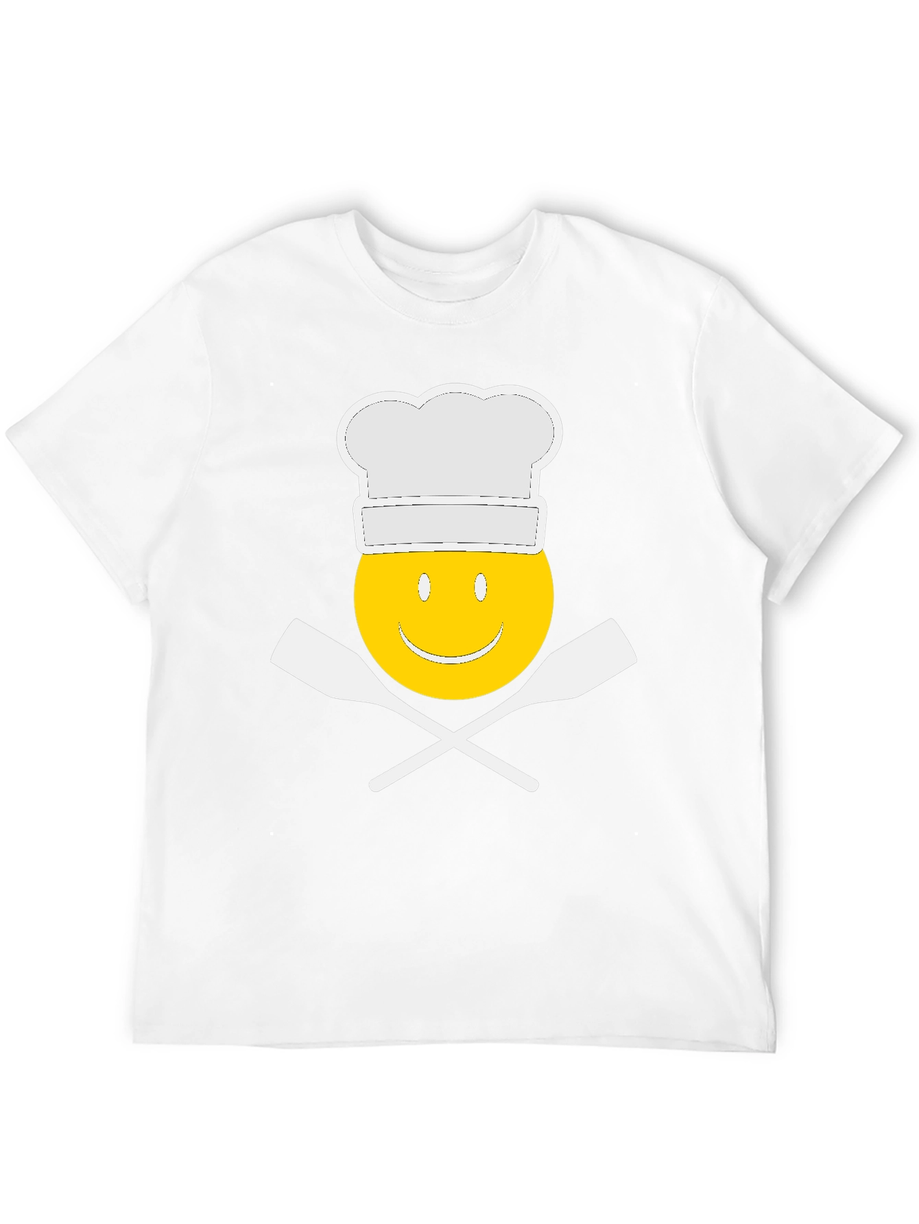 Black Chef Emoji Graphic T-Shirt, Funny Cooking Tee view 12
