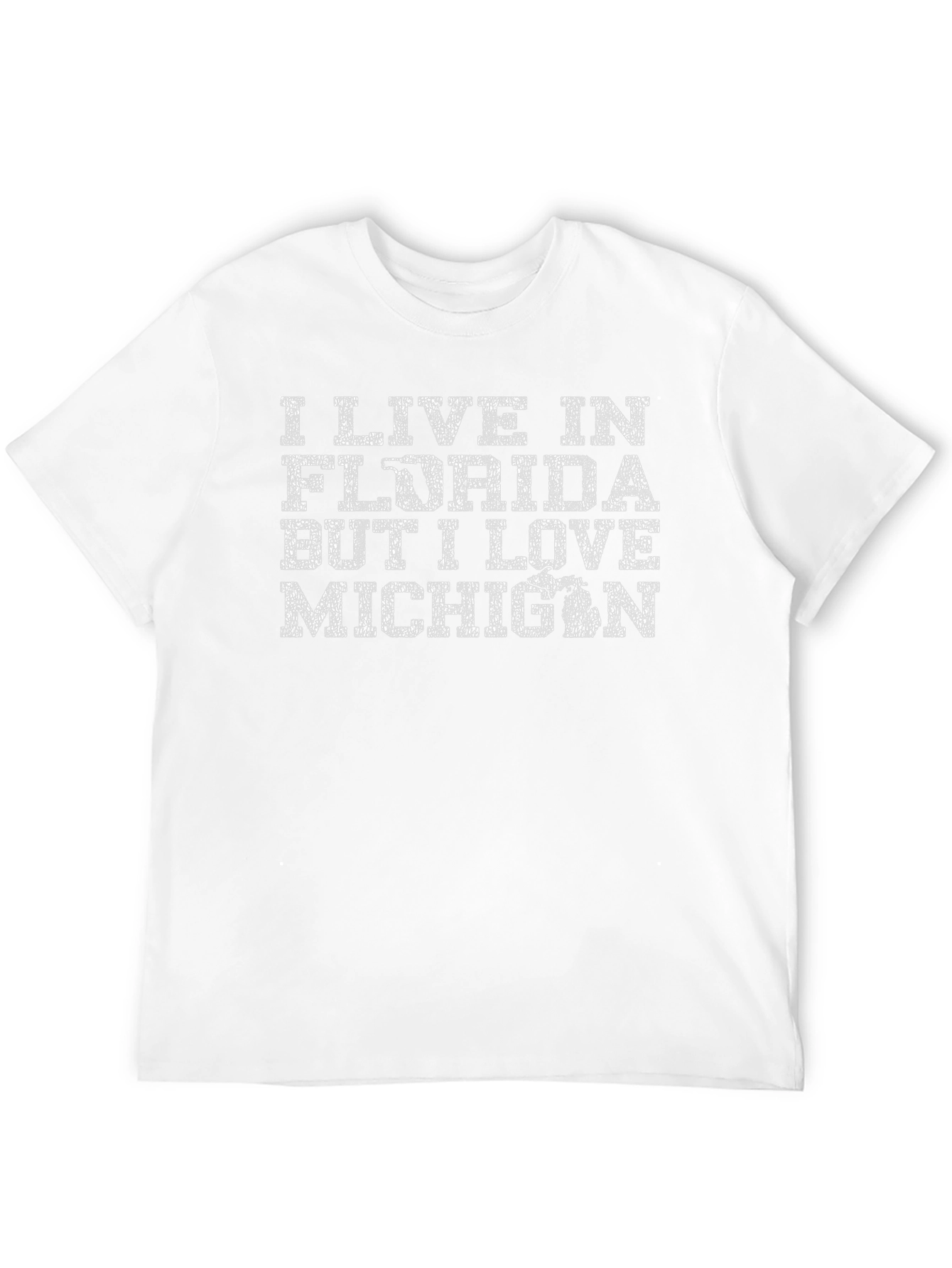 Black Florida Michigan Novelty Graphic Tee view 12