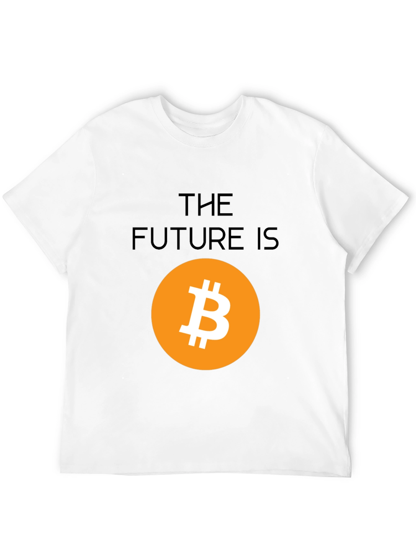 Black Bitcoin Future Graphic Tee - Crypto Black T-Shirt view 12