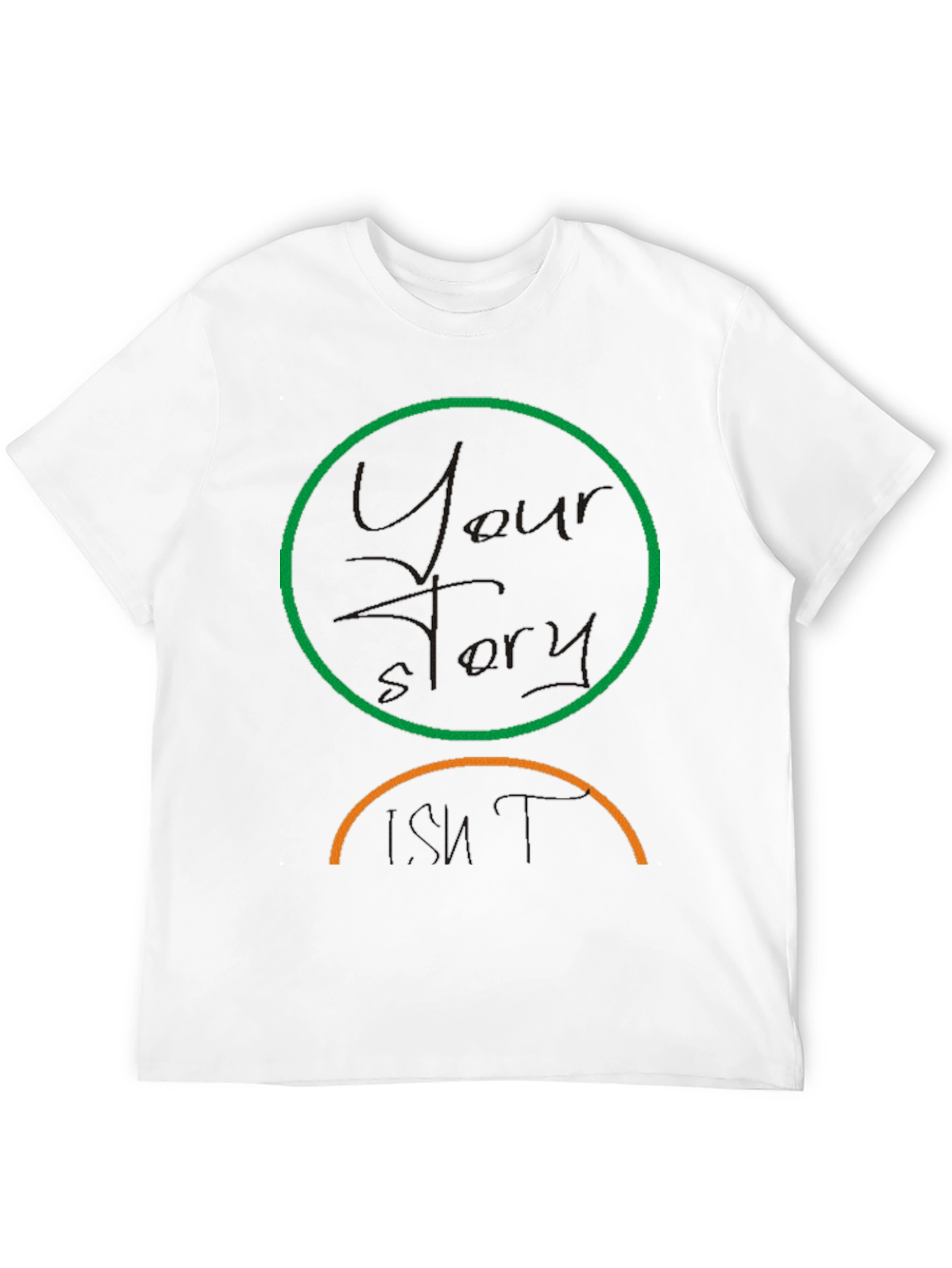 Black Your Story Isn't T-Shirt view 12
