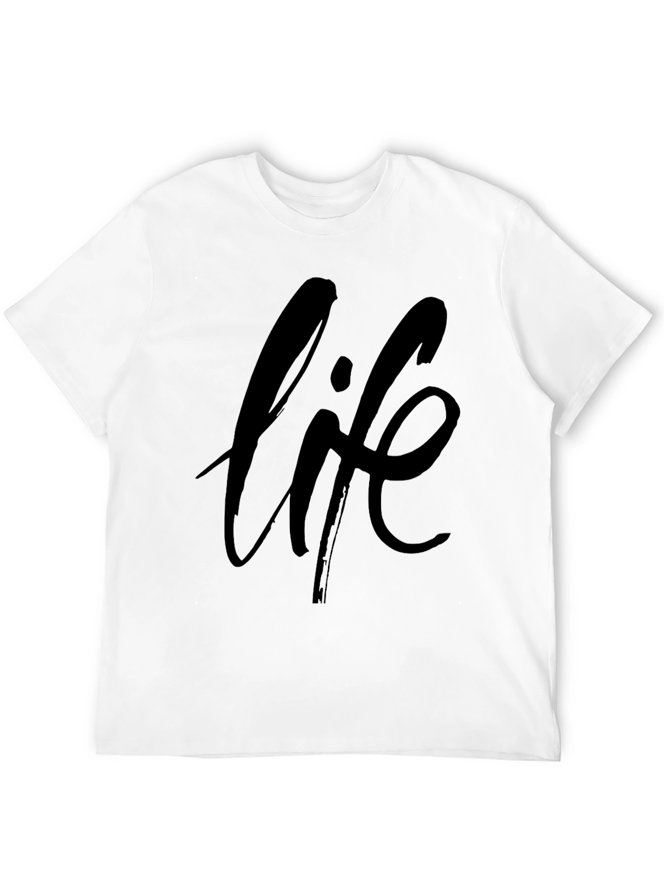 Black Life Graphic Black T-Shirt view 12