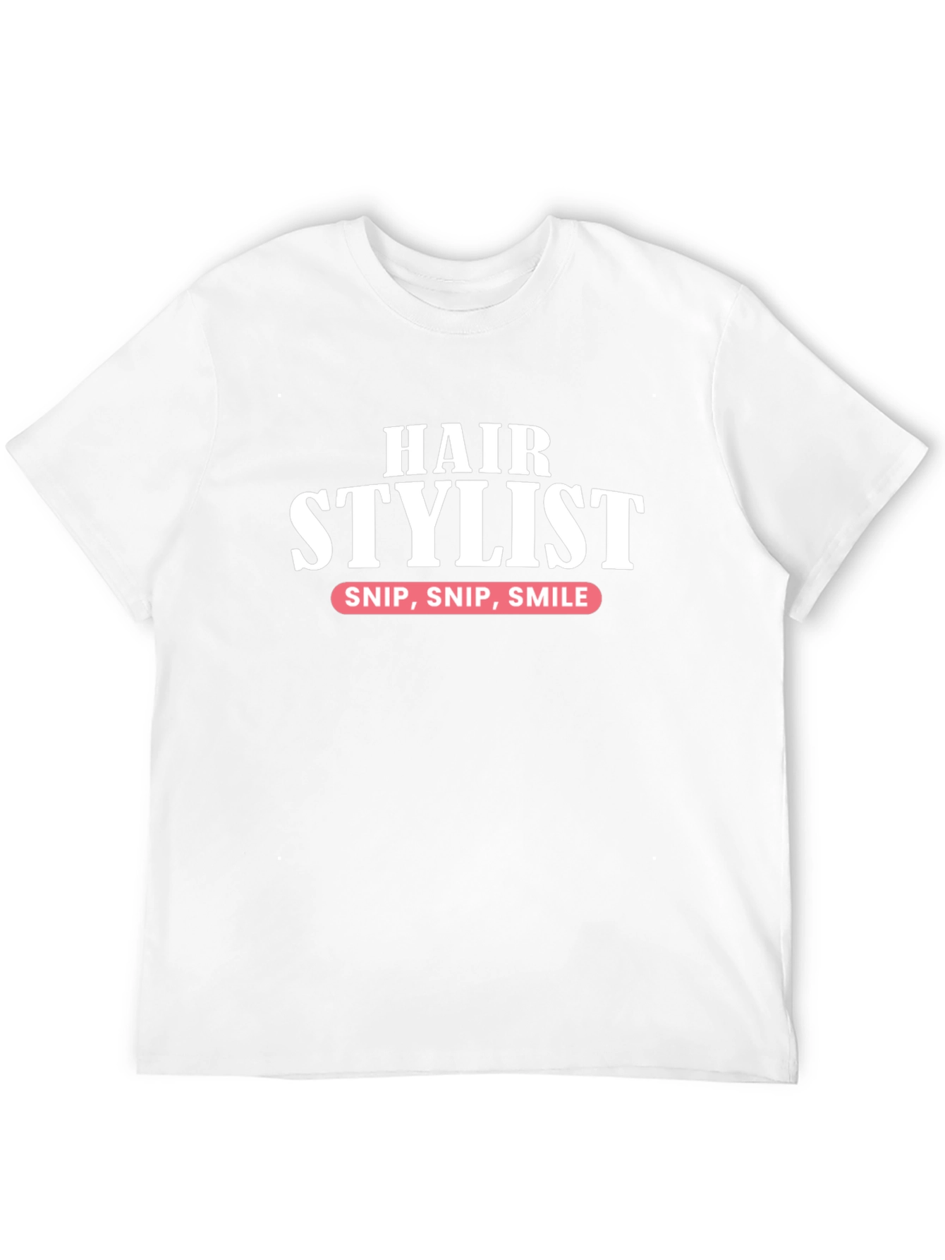 Black Hair Stylist Graphic Tee - Snip Snip Smile - Unisex view 12
