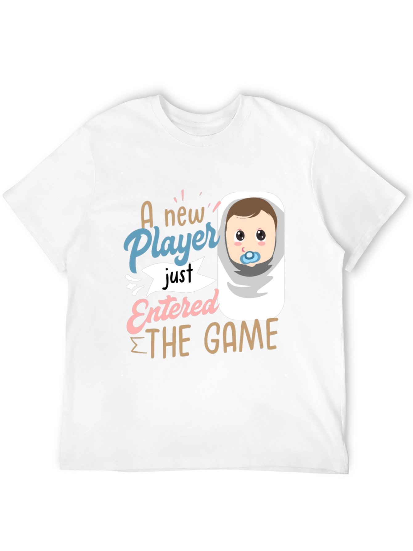 Black New Player Baby Graphic Tee view 12