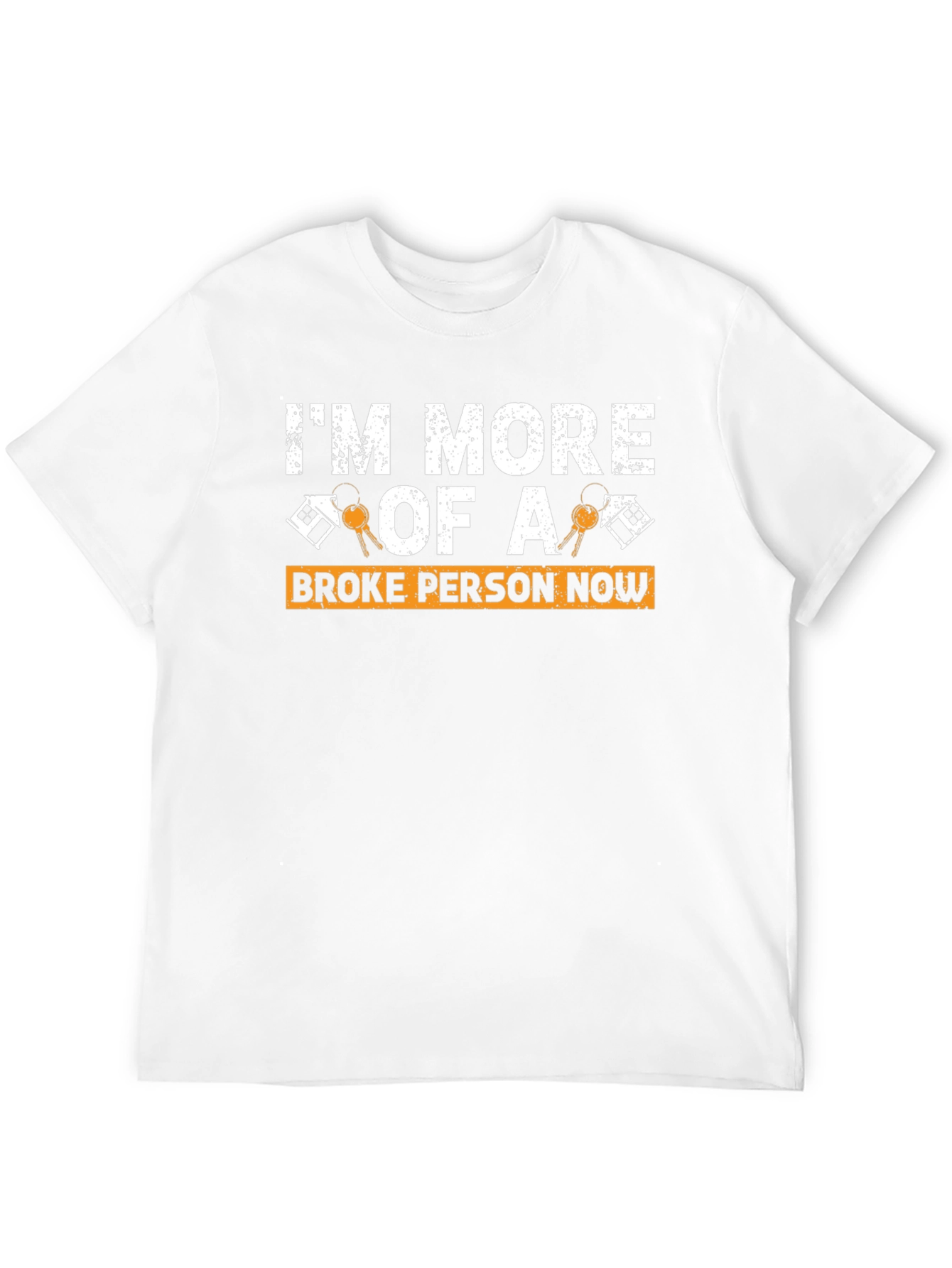 Black Broke Person Now Graphic T-Shirt view 12