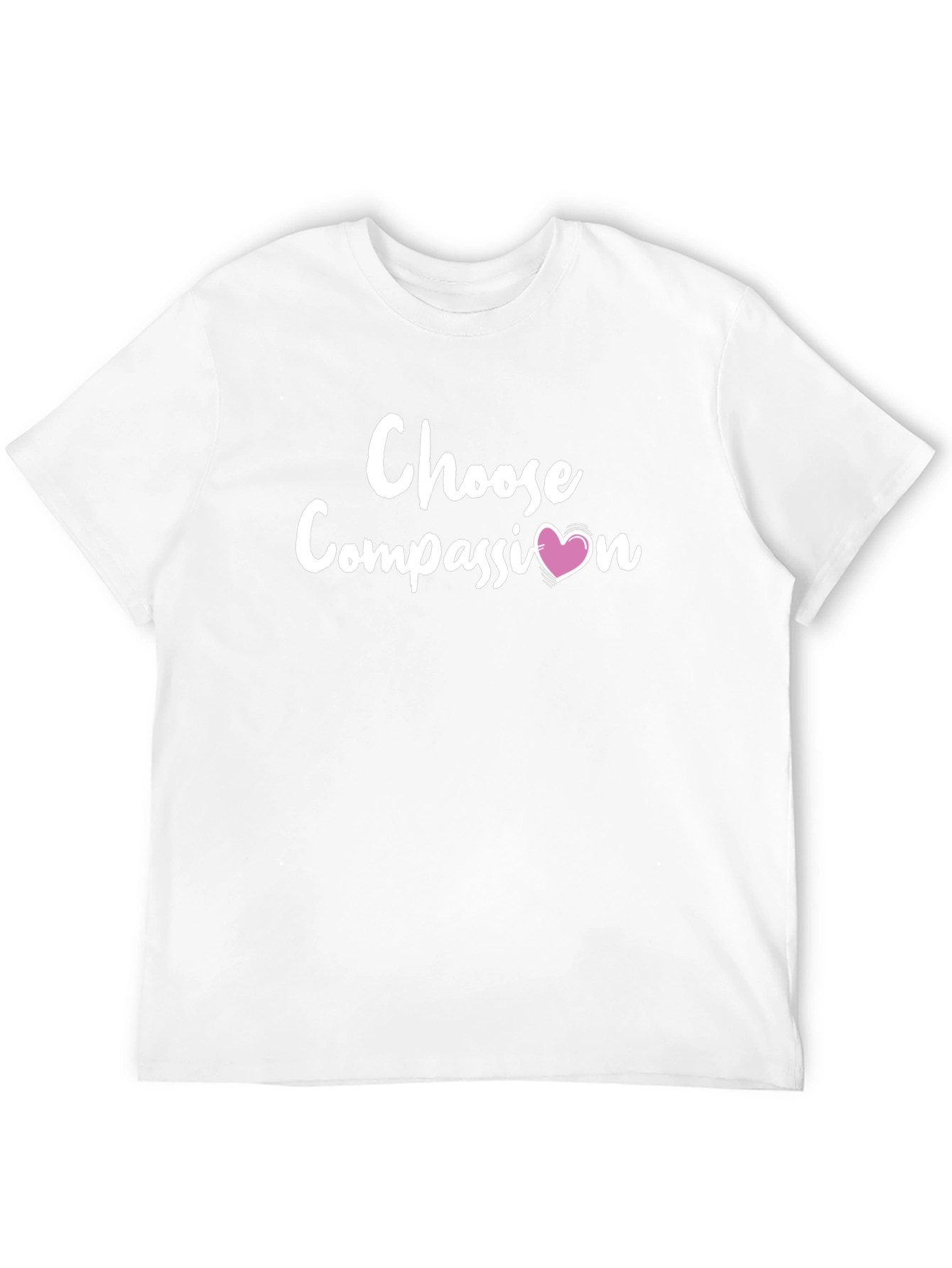 Black Choose Compassion Graphic Tee view 12