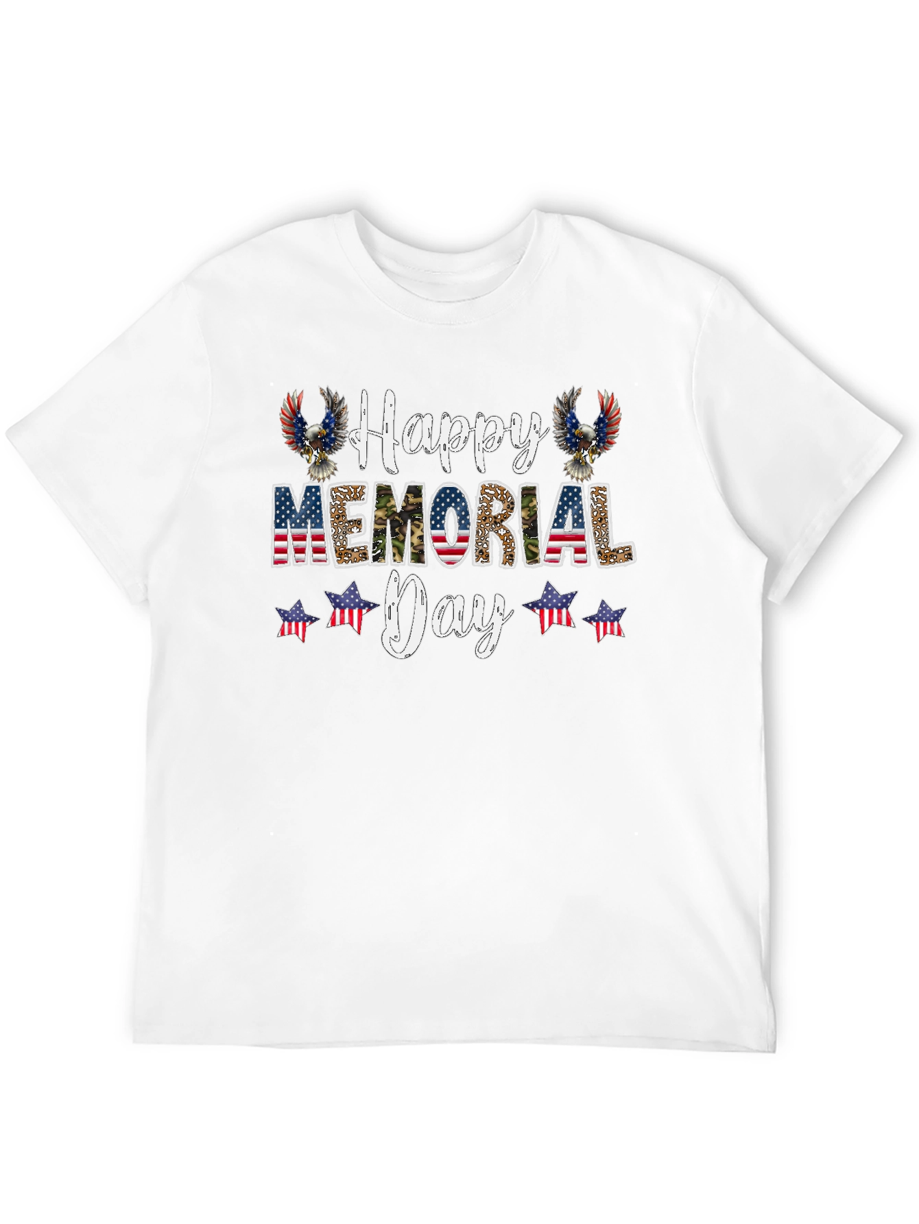 Black Happy Memorial Day Graphic Tee view 12