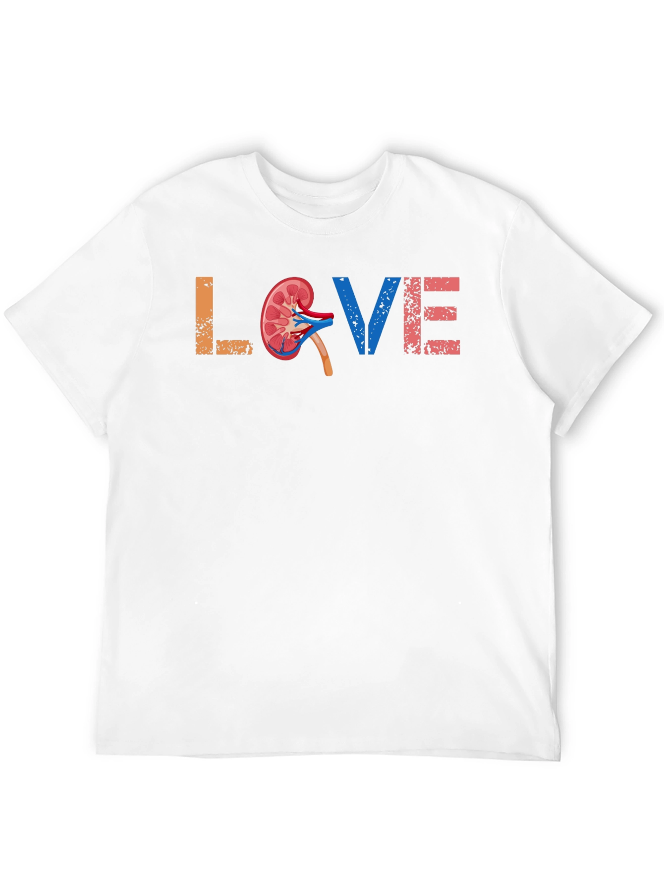 Black Love Kidney T-Shirt - Organ Donor Awareness Tee view 12