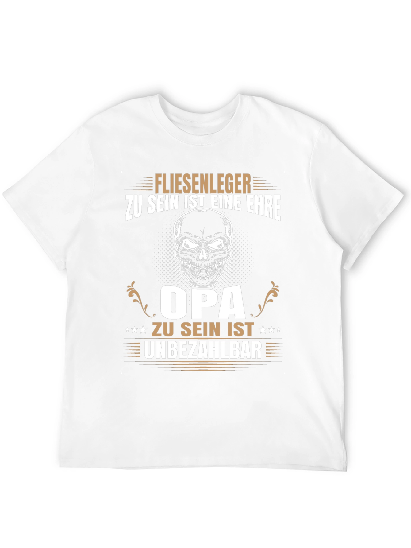 Tile Layer Grandpa Black T-Shirt - 12