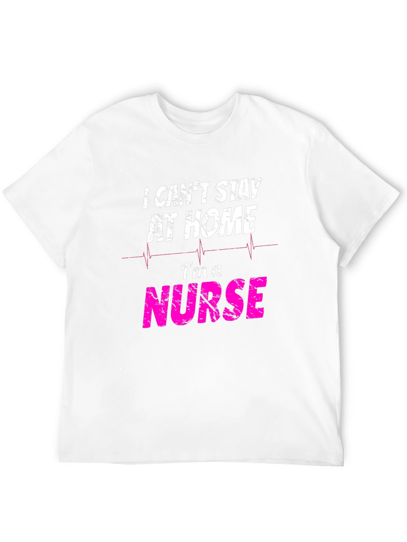 Black I Can't Stay at Home I'm A Nurse T-Shirt view 12