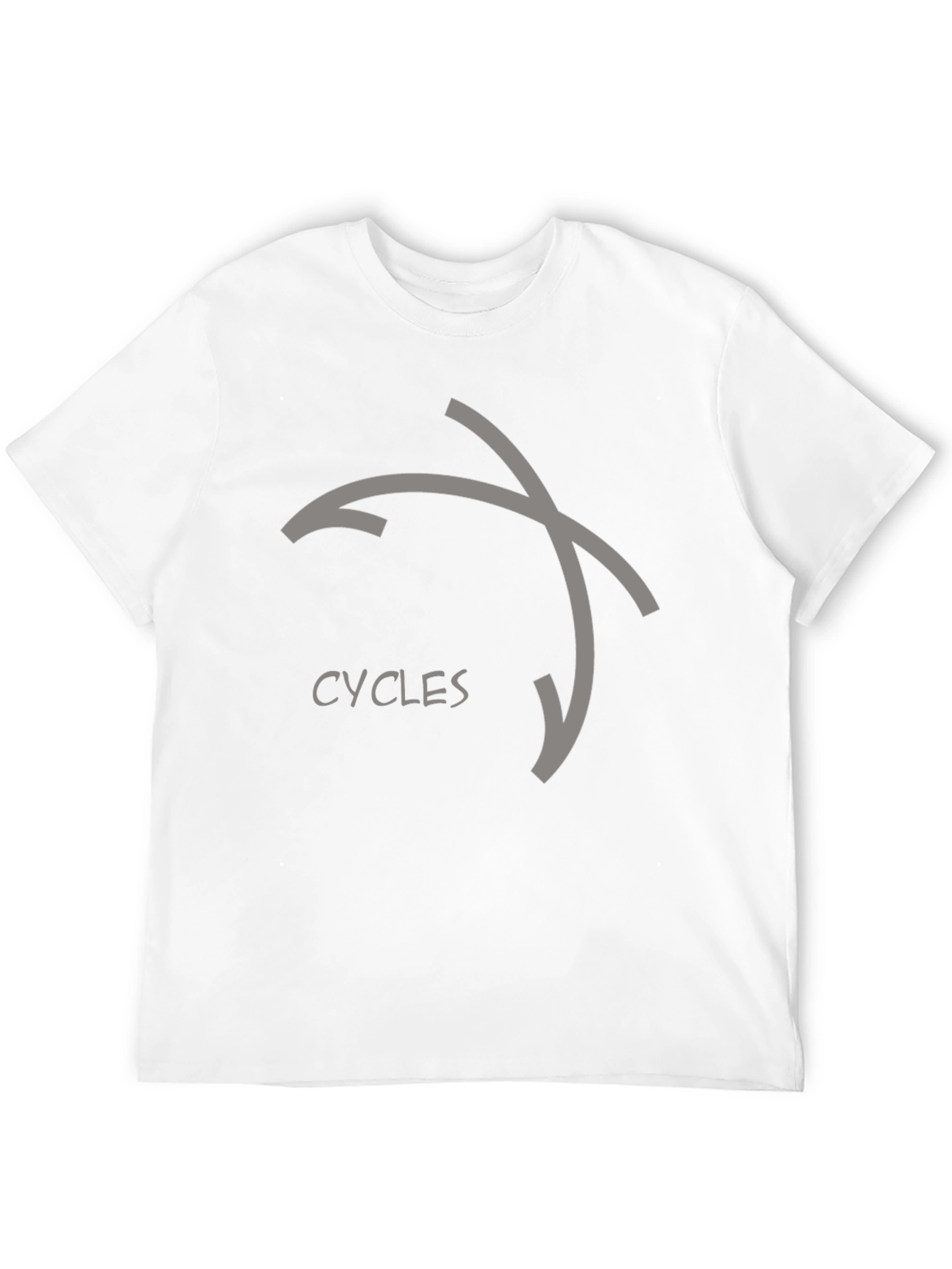 Black Cycles Graphic Tee - Modern Design, Soft Cotton view 12
