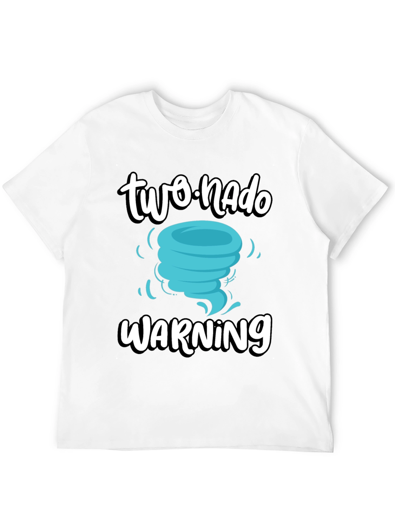 Black Two-nado Warning T-Shirt view 12