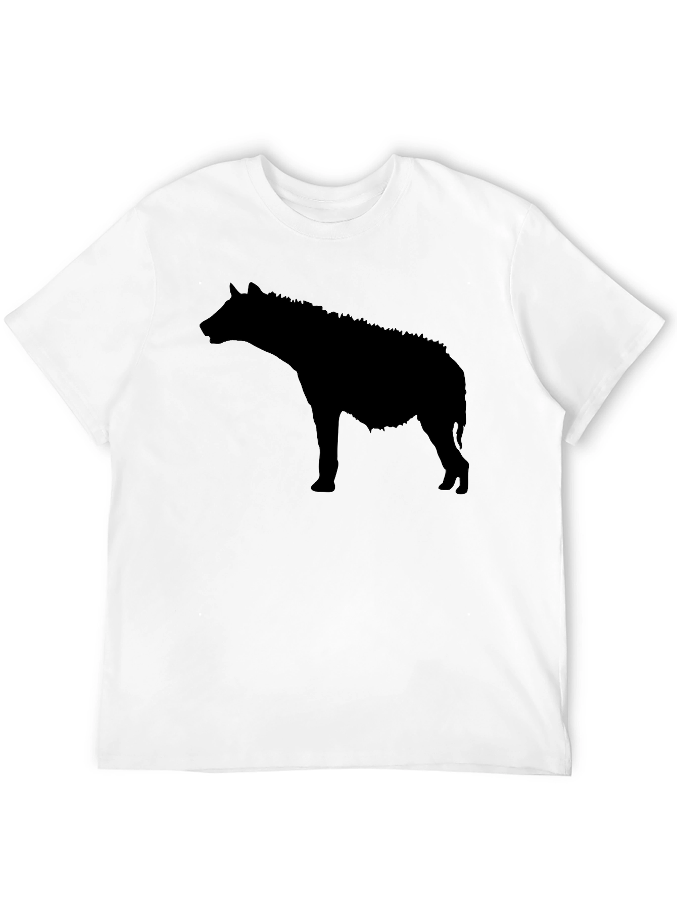 Black Hyena Silhouette Graphic T-Shirt view 12