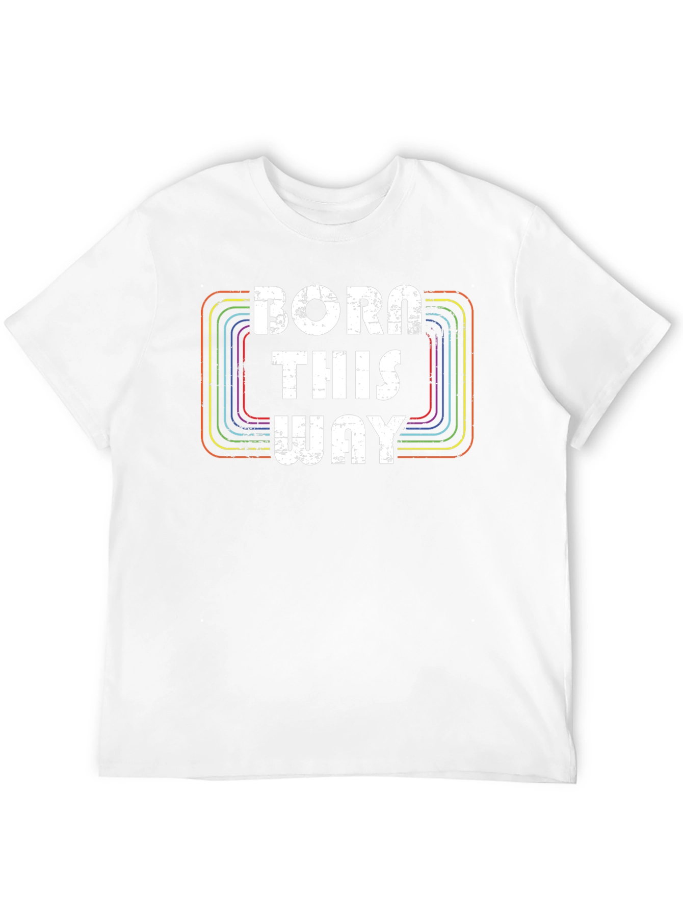 Black Born This Way Graphic T-Shirt view 12