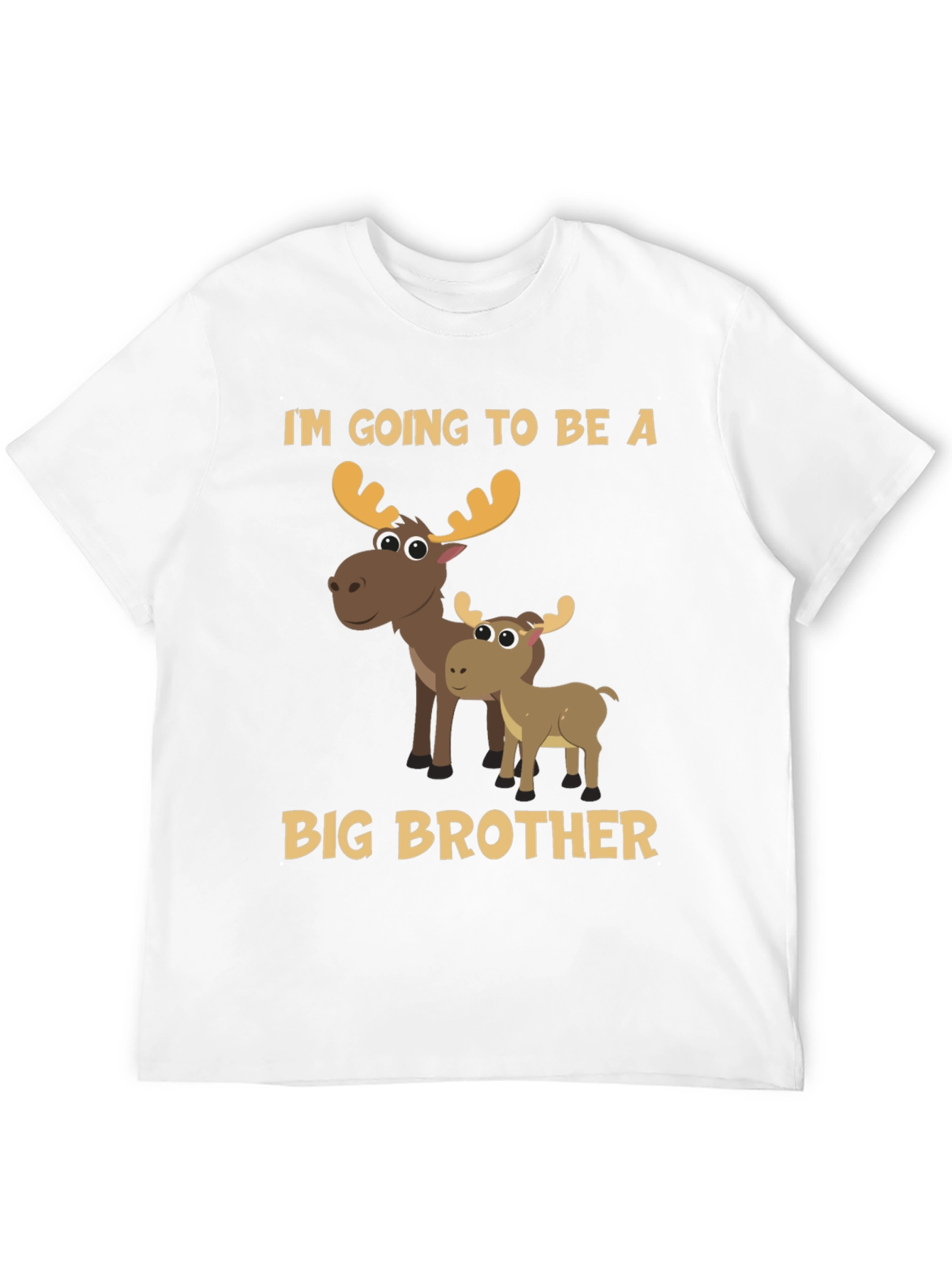 Black Big Brother Moose T-Shirt view 12