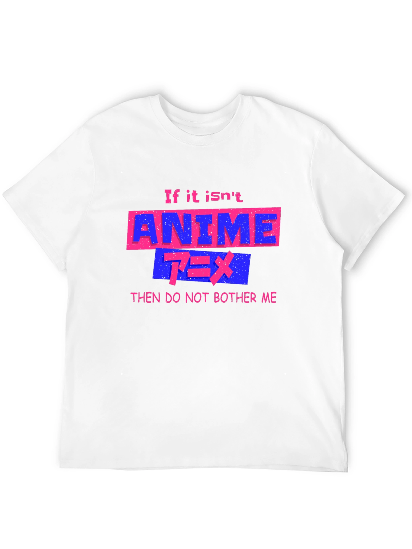 Black Anime Lover's Graphic T-Shirt - "Do Not Bother Me" view 12