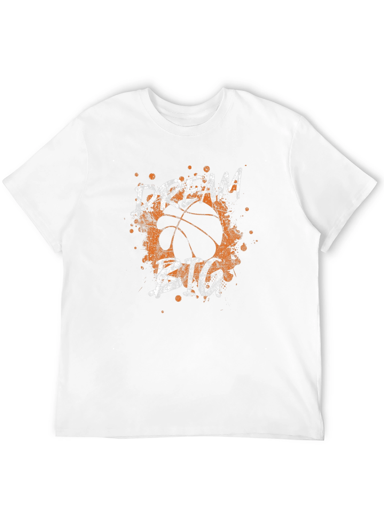 Black Dream Big Basketball Graphic Tee view 12