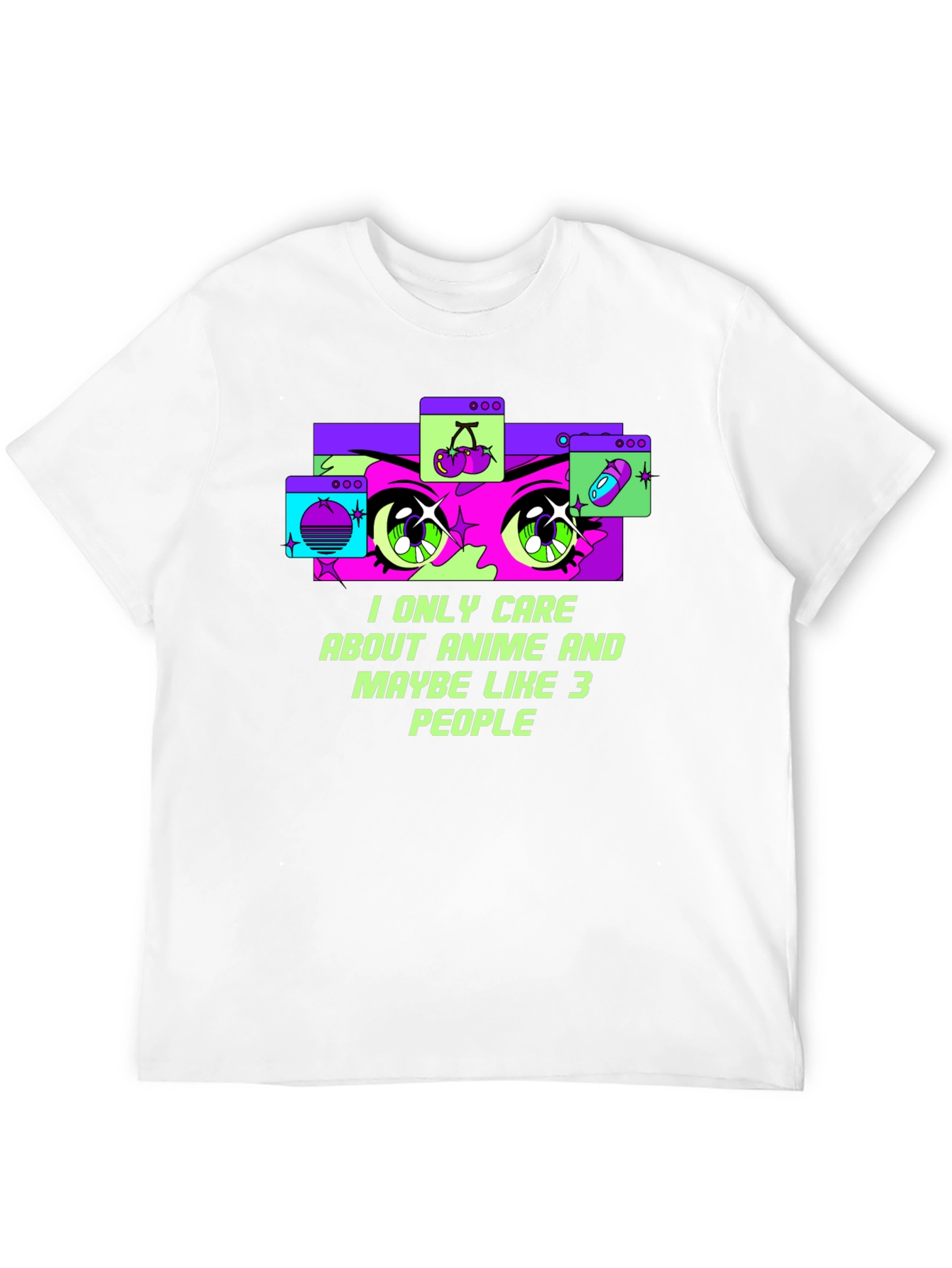 Black Anime Lover Graphic Tee view 12