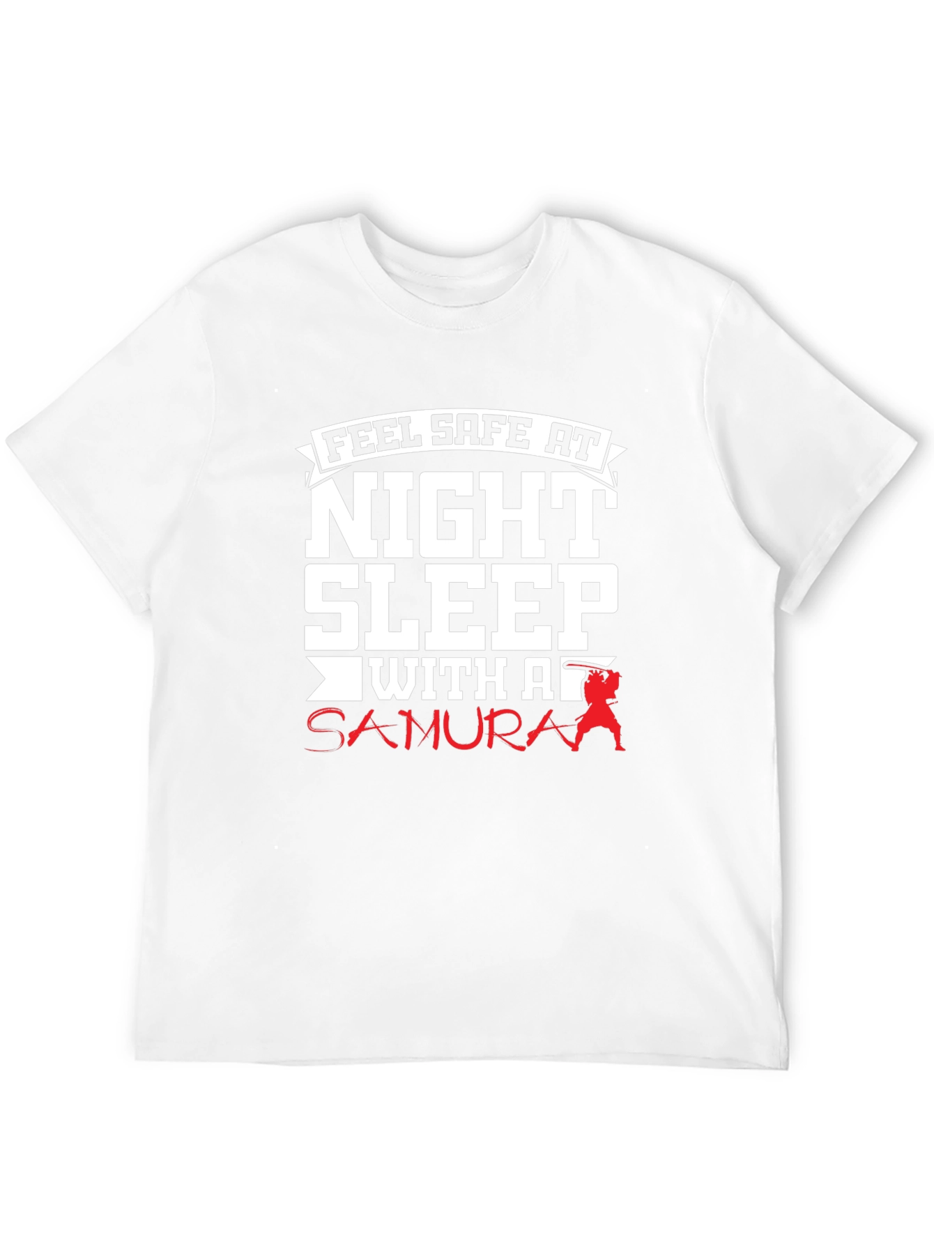 Black Feel Safe At Night T-Shirt view 12