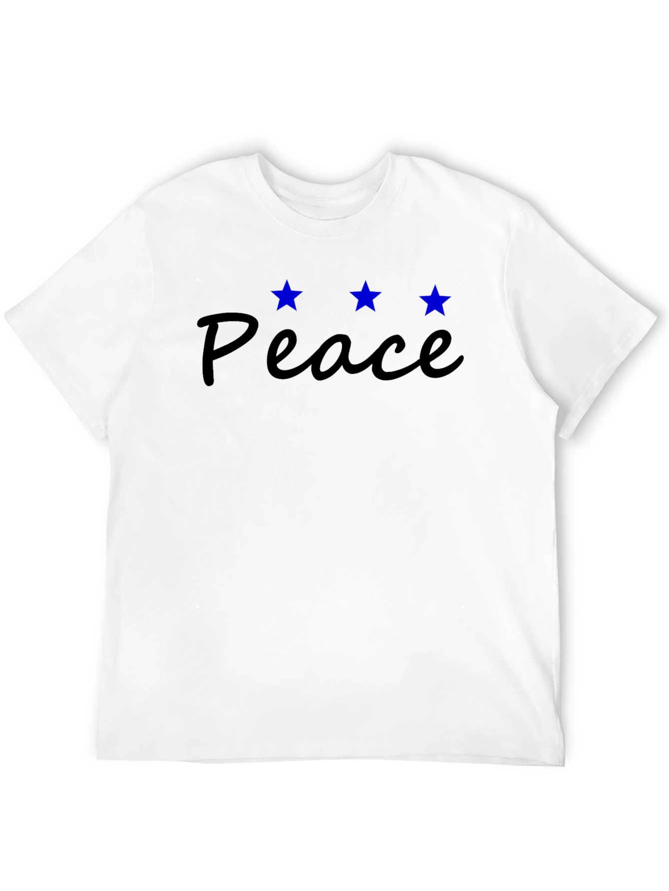 Black Peace Graphic Tee - Casual Comfort view 12