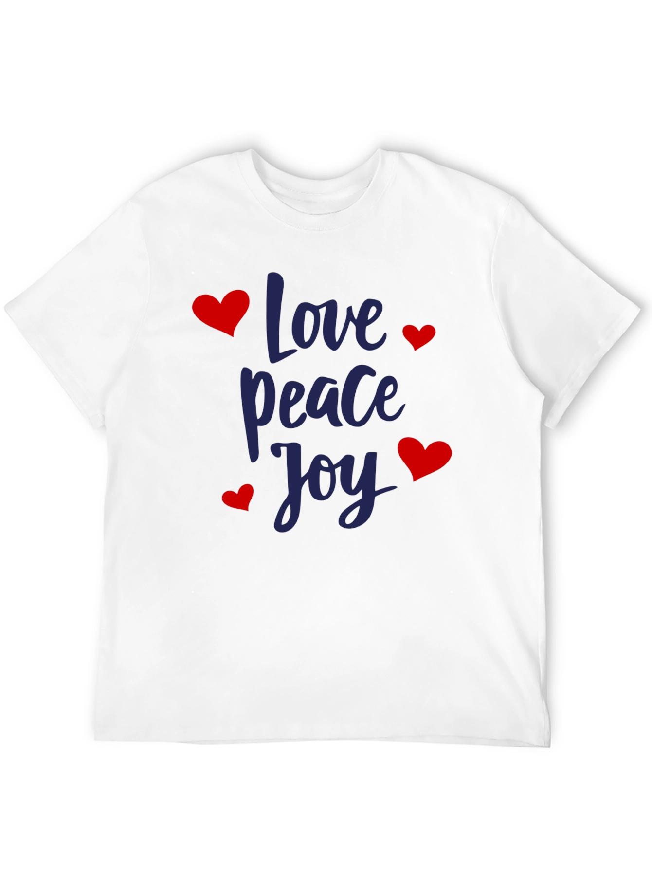 Black Love Peace Joy Graphic T-Shirt view 12
