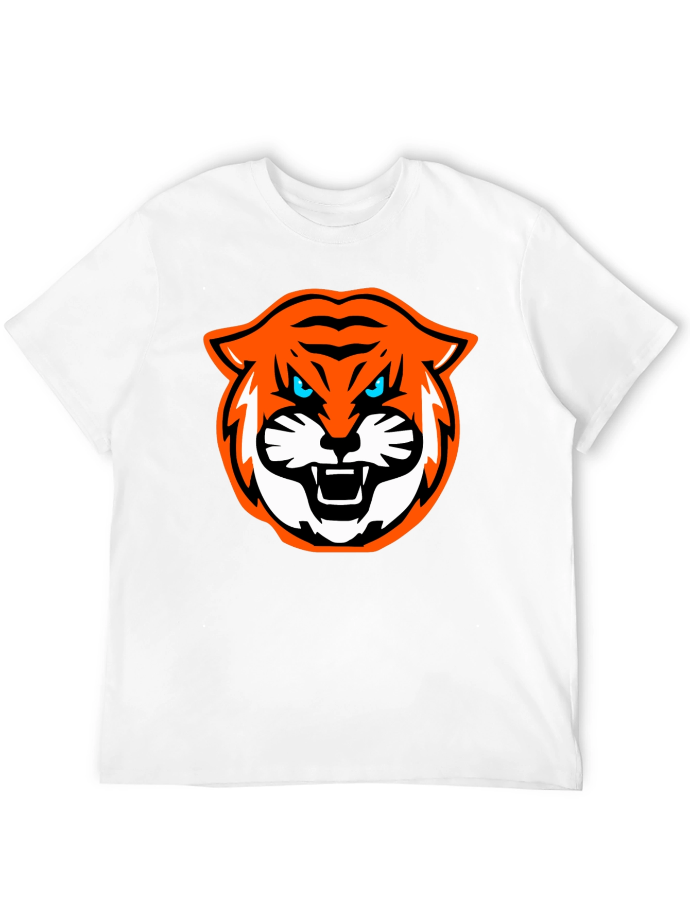 Black Tiger Graphic Black T-Shirt view 12