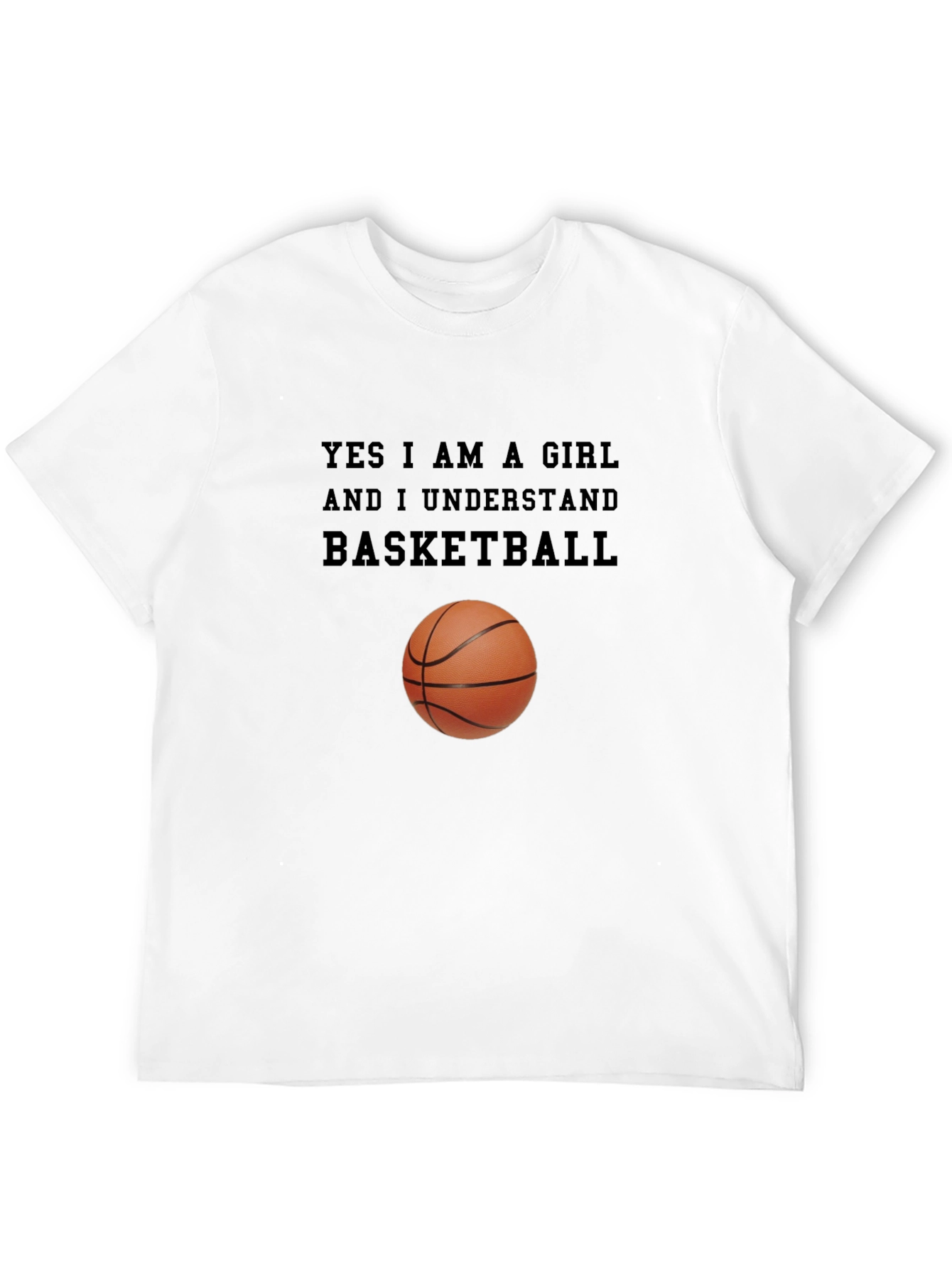 Black Basketball Girl T-Shirt: Understand the Game! view 12