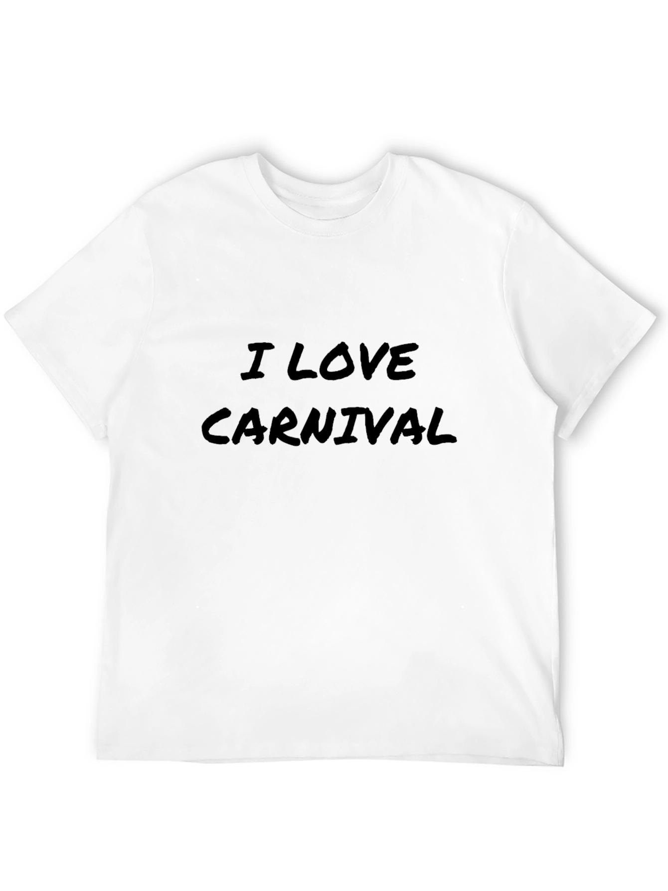 Black I Love Carnival Black T-Shirt view 12