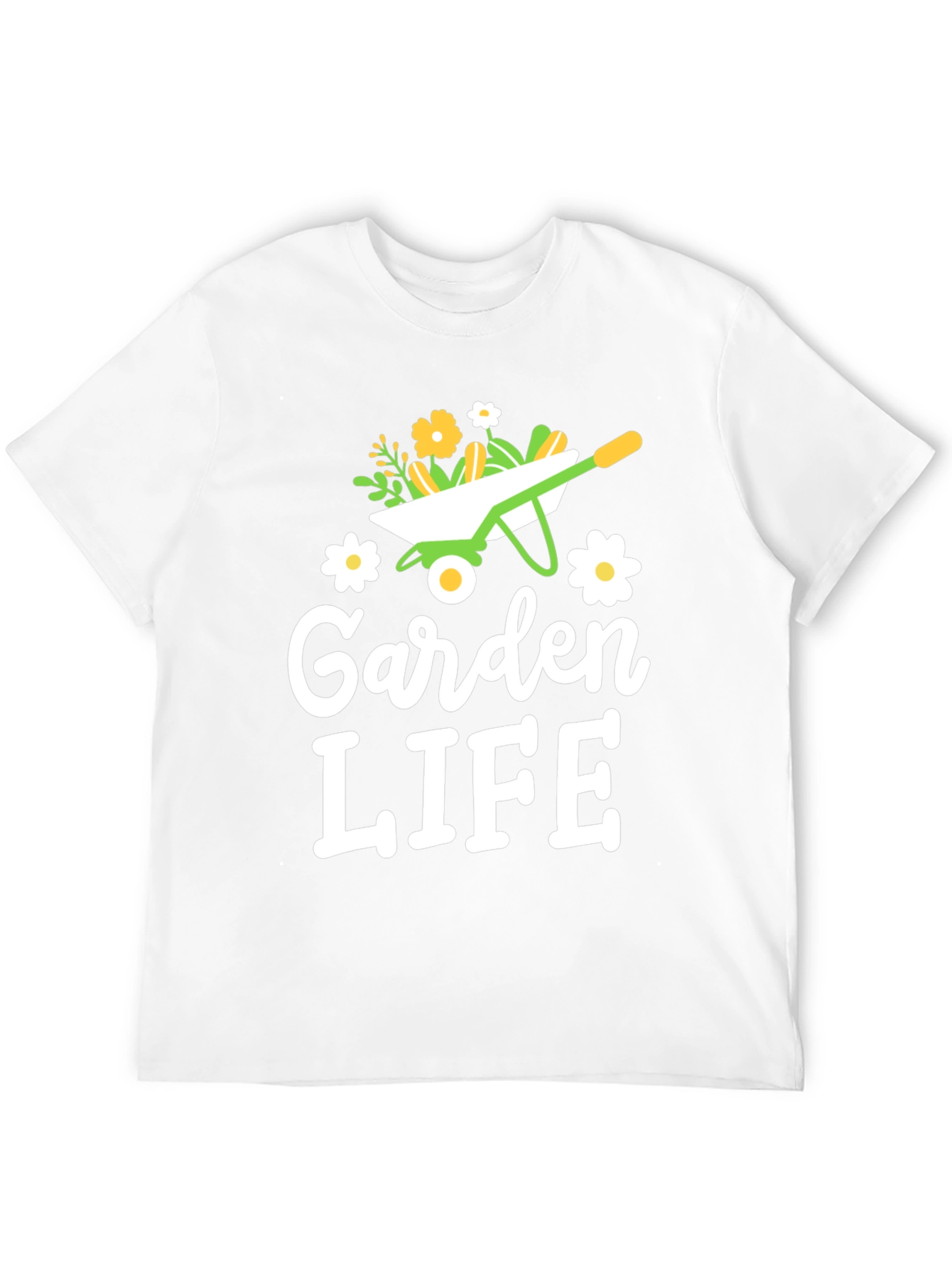 Black Garden Life Graphic Tee - Gardening Lover's T-Shirt view 12