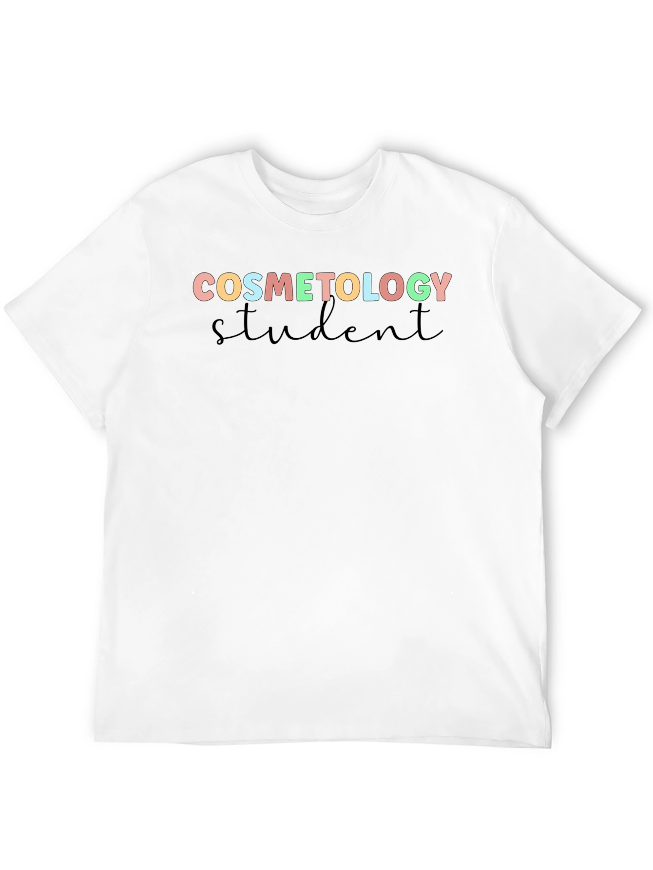 Black Cosmetology Student T-Shirt - Stylish Black Tee view 12