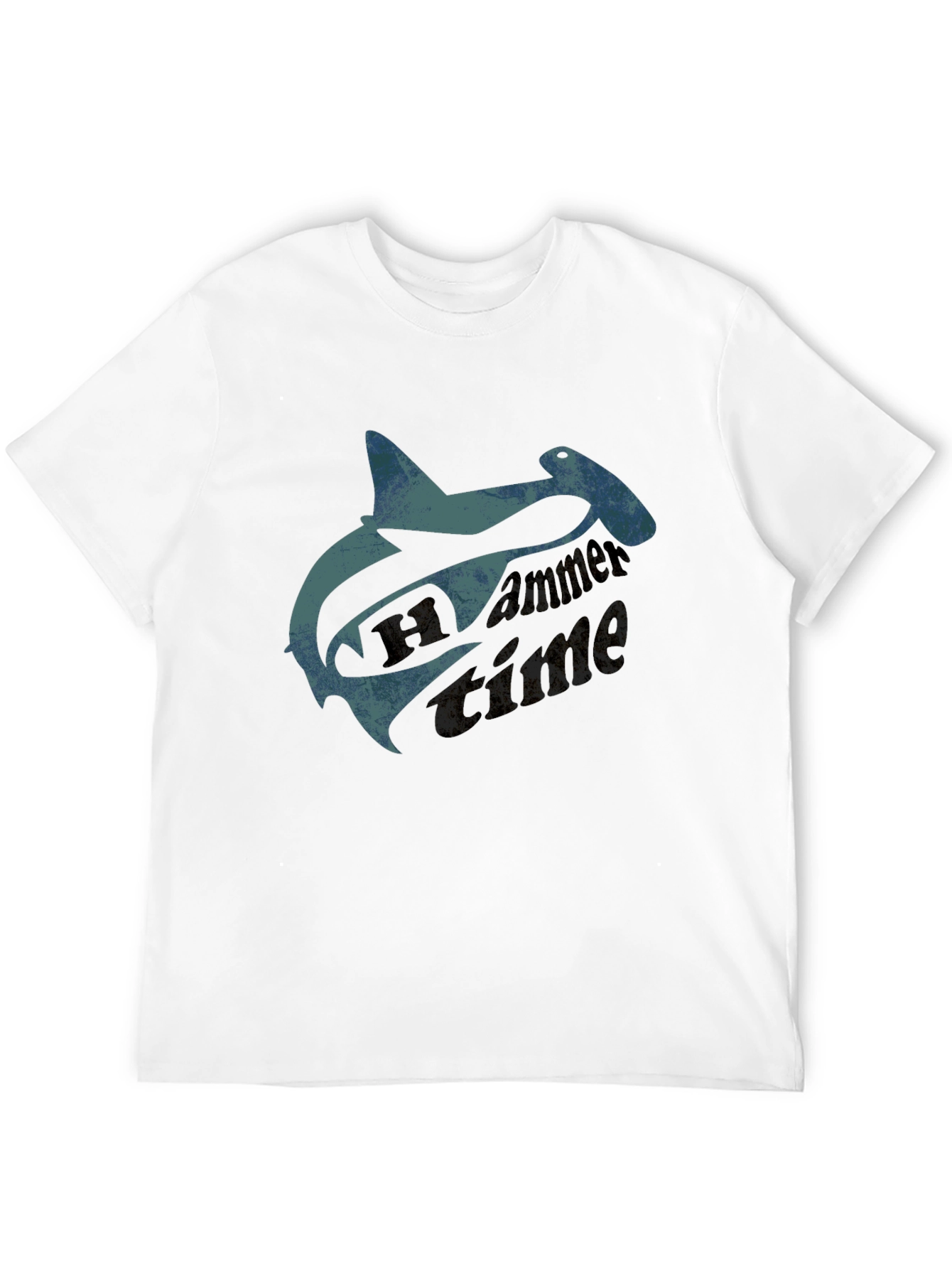 Black Hammerhead Shark T-Shirt - Cool Graphic Tee view 12