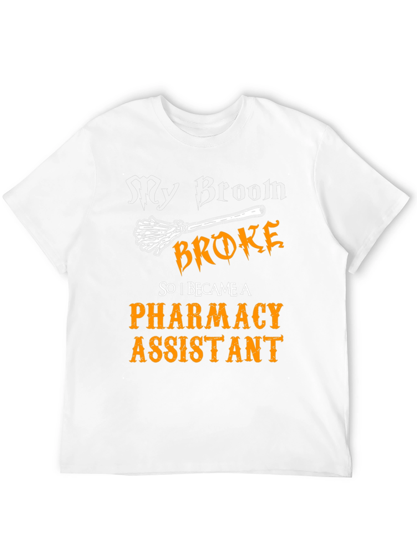 Black Pharmacy Assistant T-Shirt Funny Halloween Tee view 12