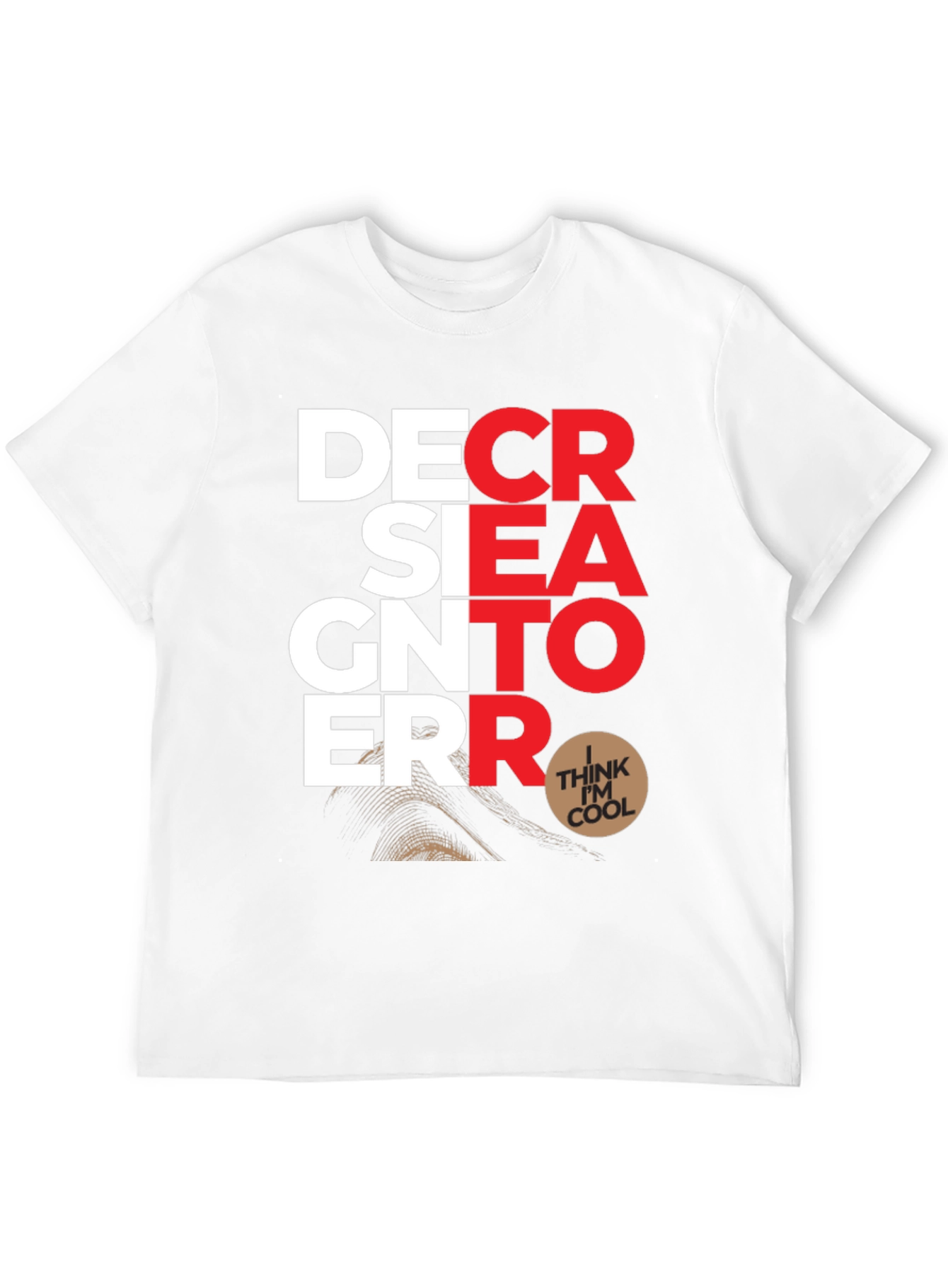 Black Designer Error Graphic Print T-Shirt view 12